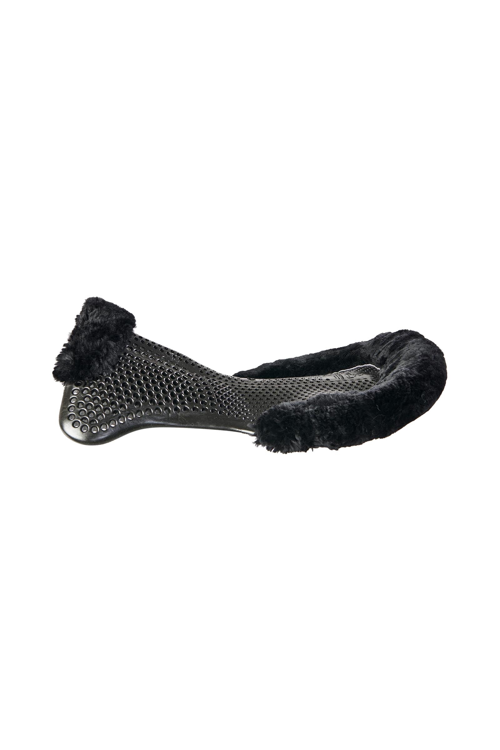Acavallo Gel Non Slip Classic With Sheepskin Cut-Out Front Riser Saddle Pads