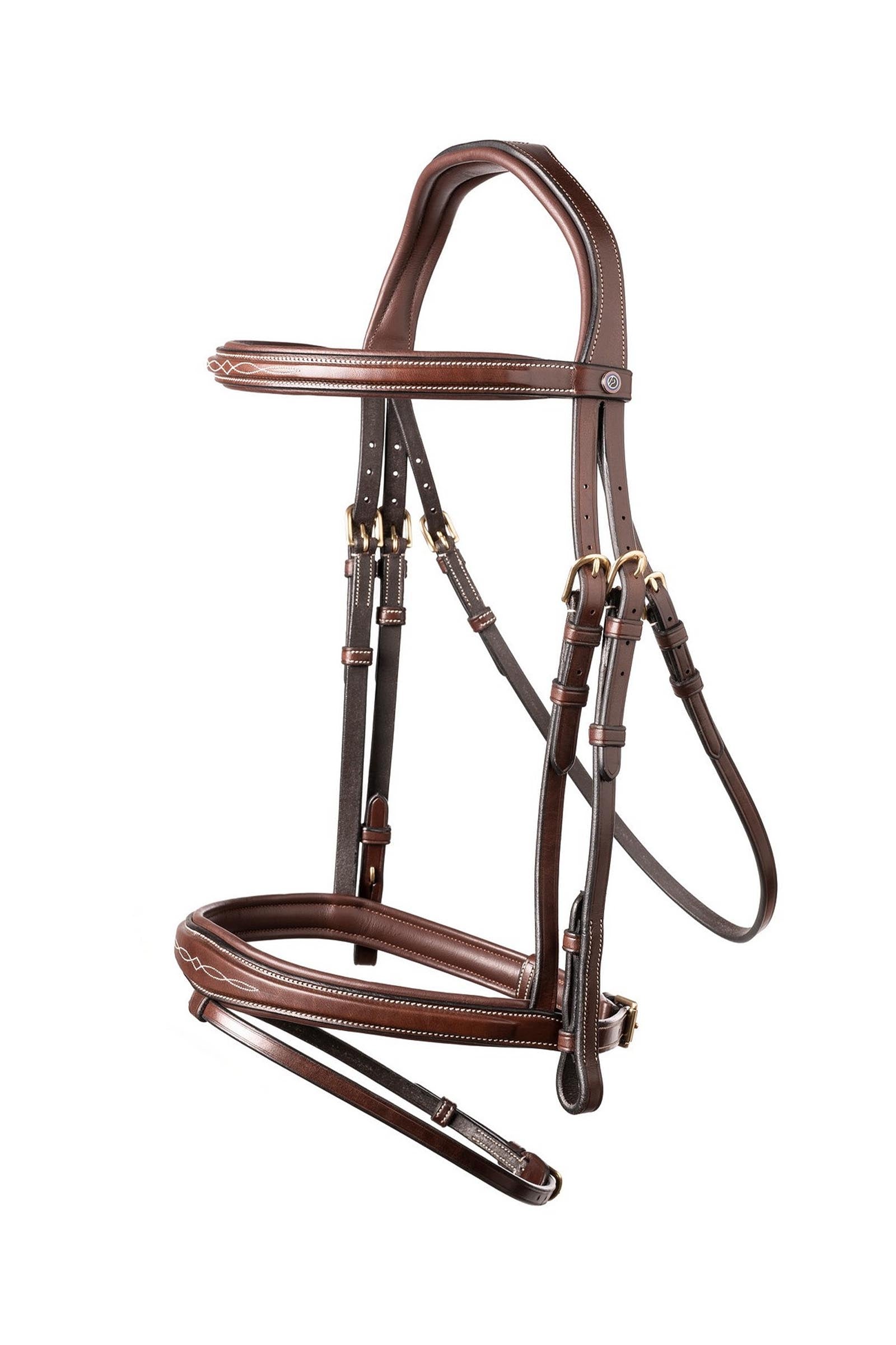 Trust Equestrian Amsterdam Combined Noseband Anatomic Bridle Briderie et enrênements