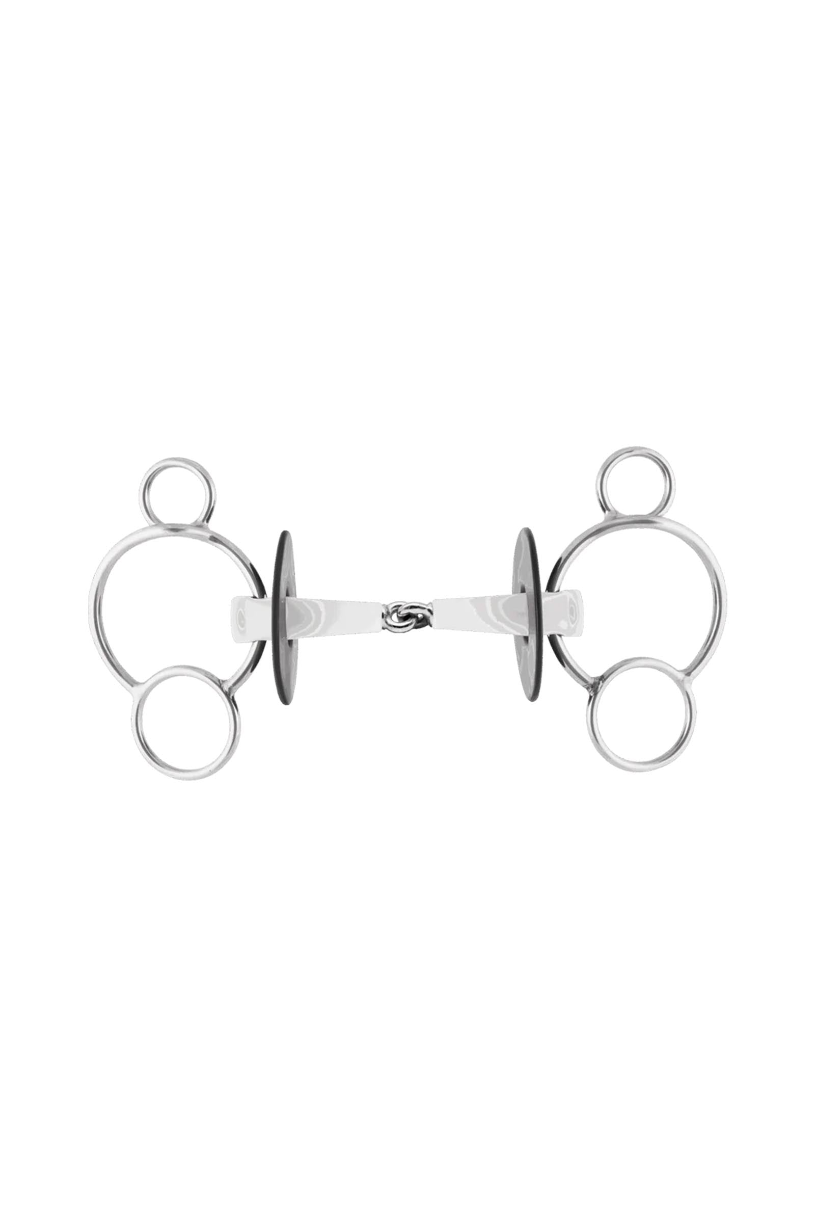 Sprenger Nathe mors 3 anneaux, simple brisure, 18 mm, thermoplast Mors