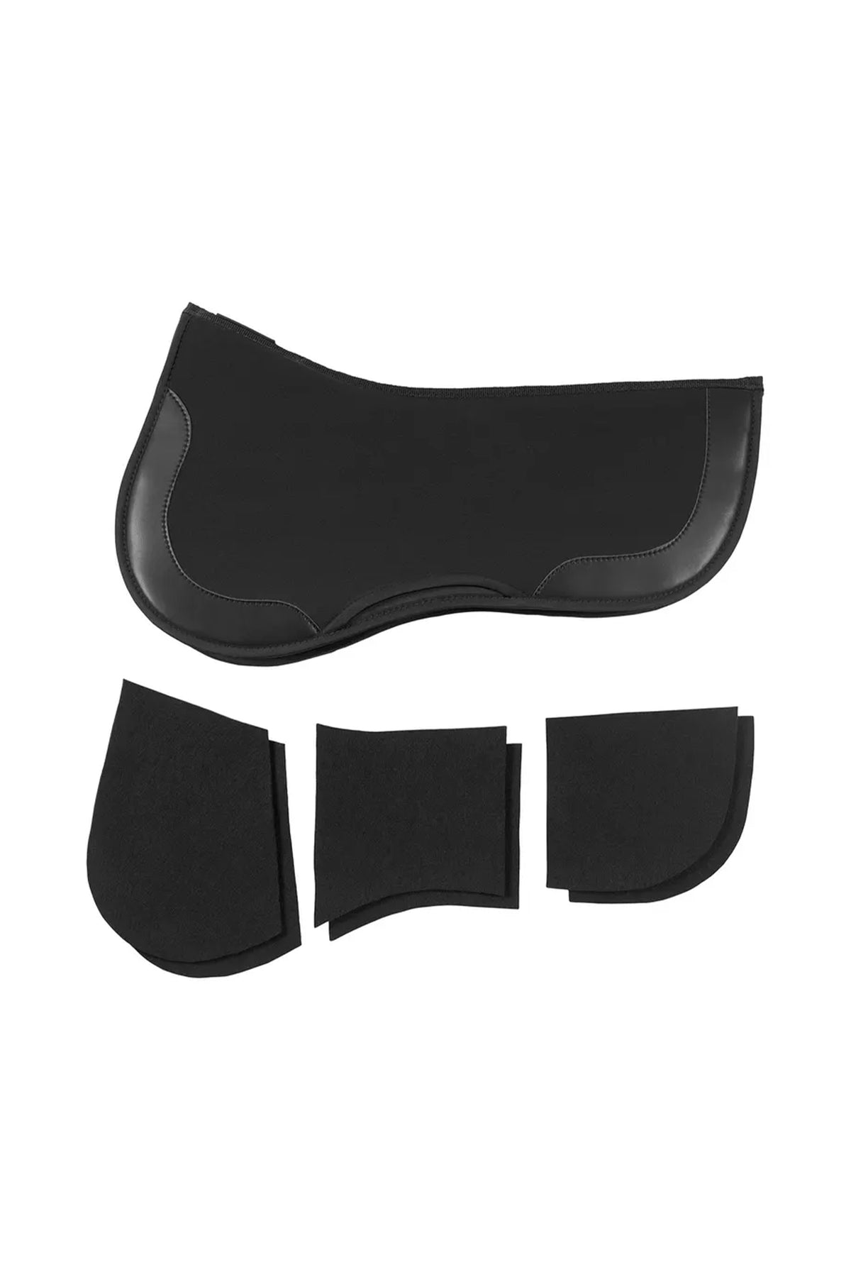 EquiFit Thin ImpacTeq® Half Pad with Shims Saddle Pads