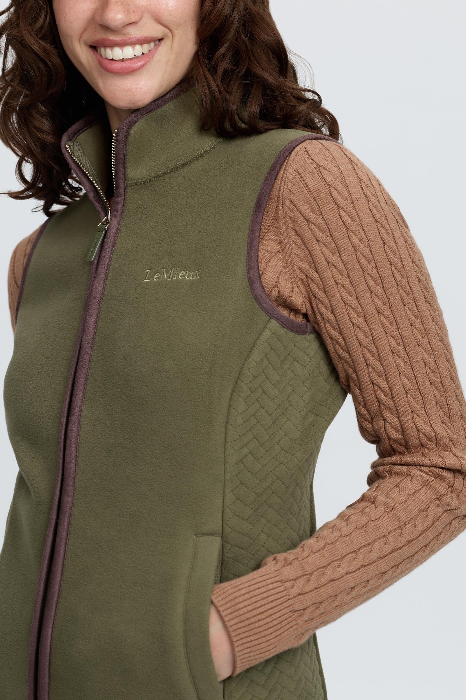 LeMieux Lemieux Frankie Women´s Fleece Gilet Women’s Riding Clothing