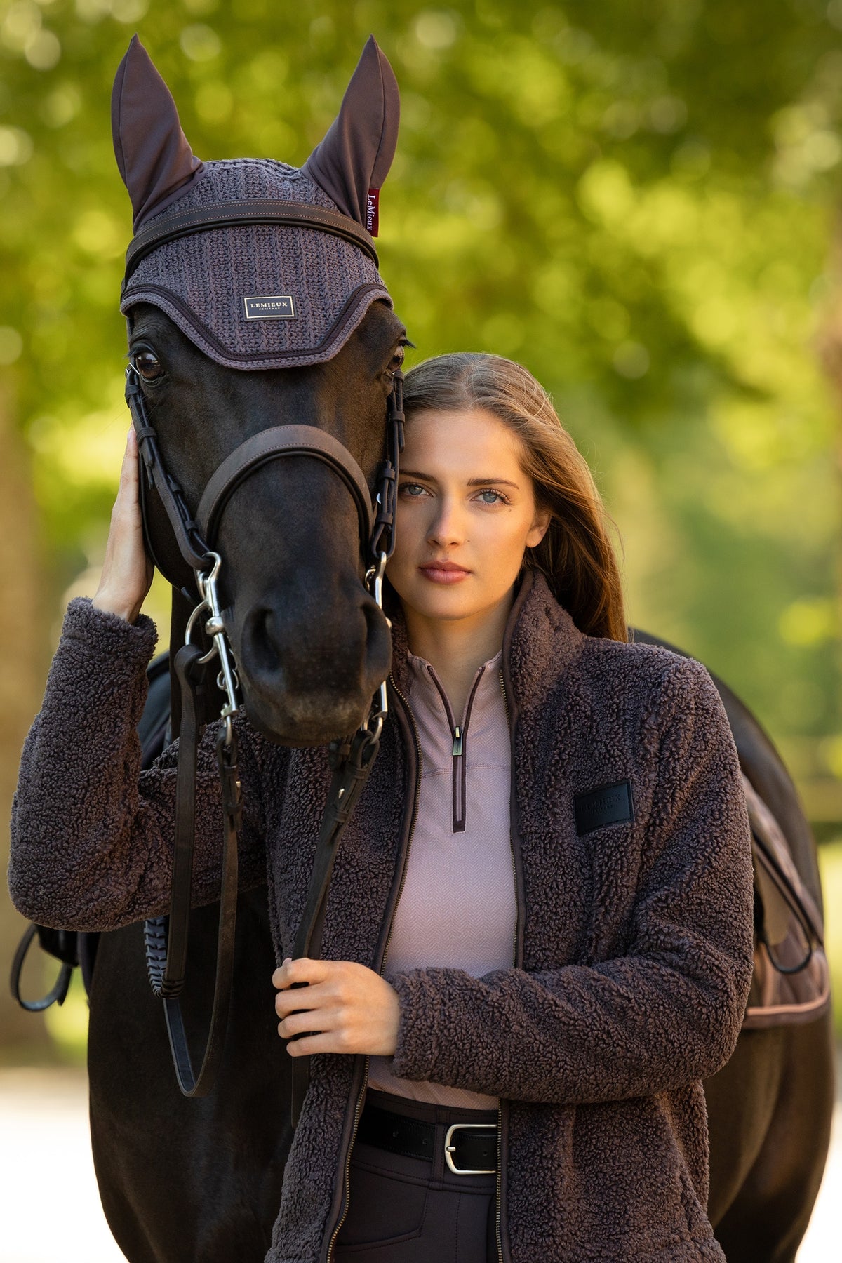 LeMieux Heritage Borg Women´s Zip Through Jacket Women’s Riding Clothing