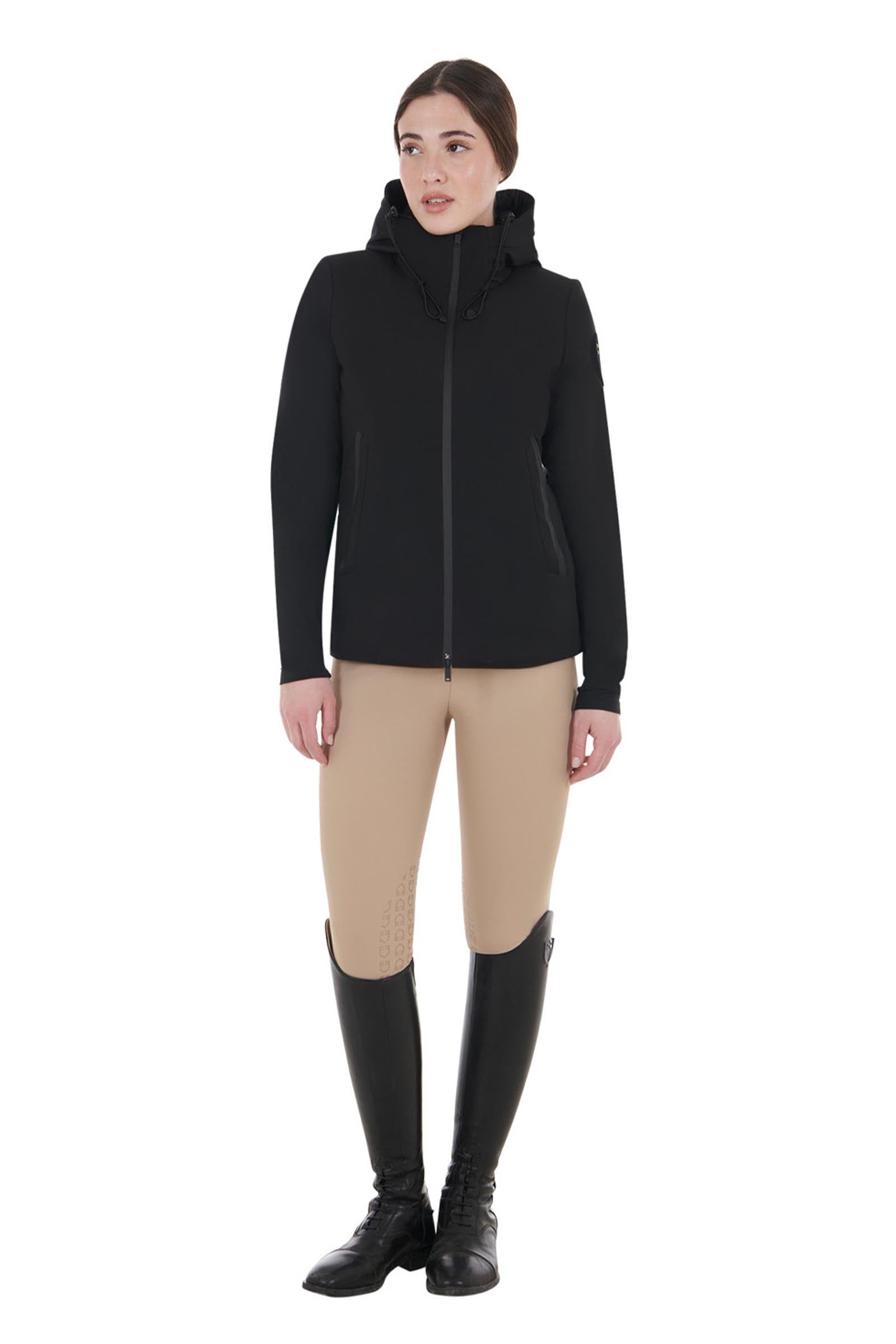 Equestro Women's Down Jacket Water and Wind Repellent Women’s Riding Clothing