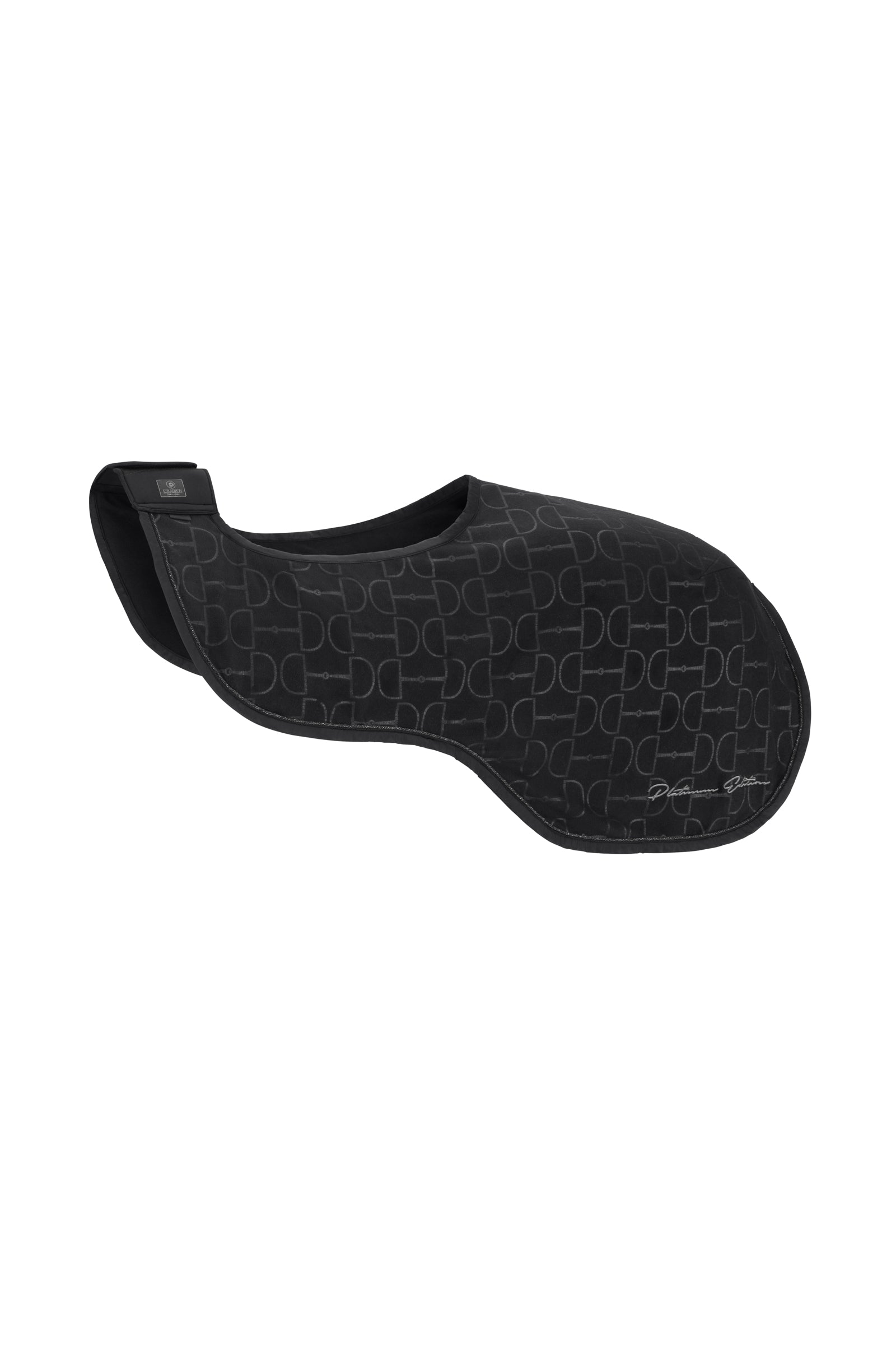 Eskadron Platinum 25 Tapis de travail en polaire avec imprimé mors Couvertures cheval