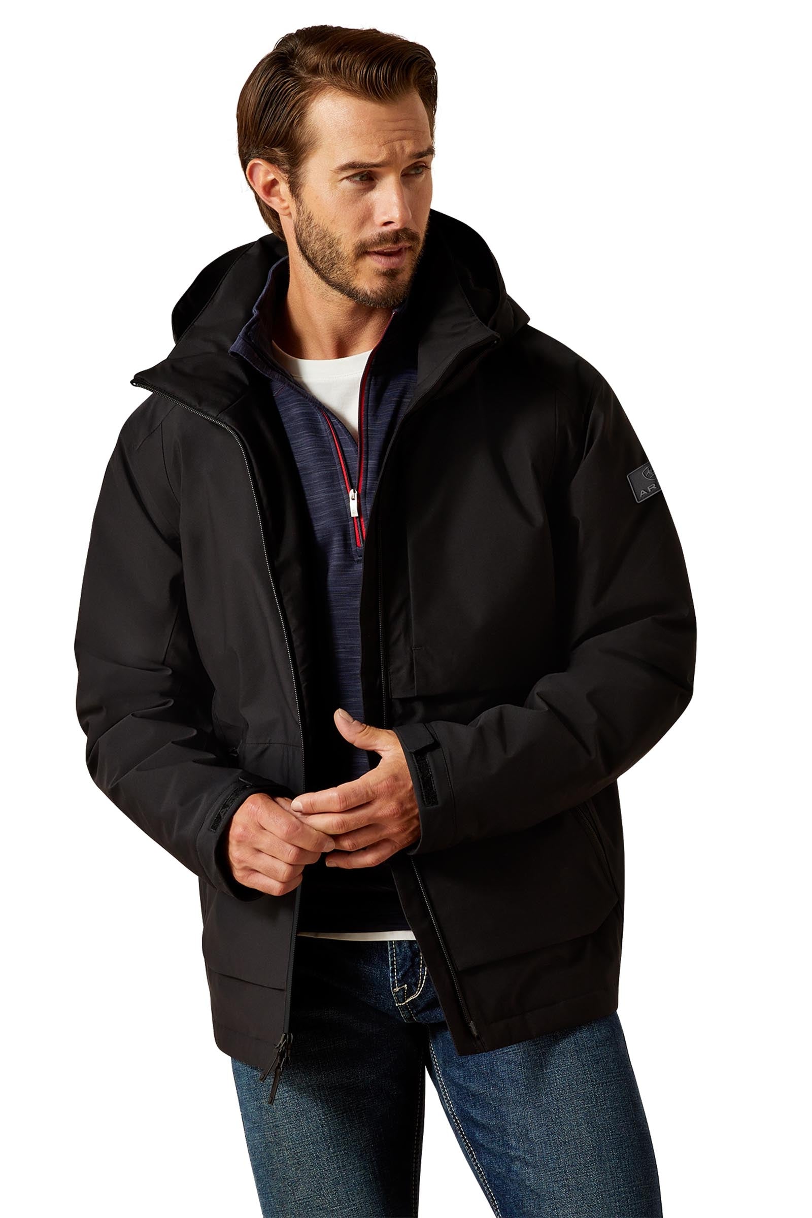 Ariat Outer Banks H2O veste d’équitation imperméable pour homme Vêtements d'équitation homme