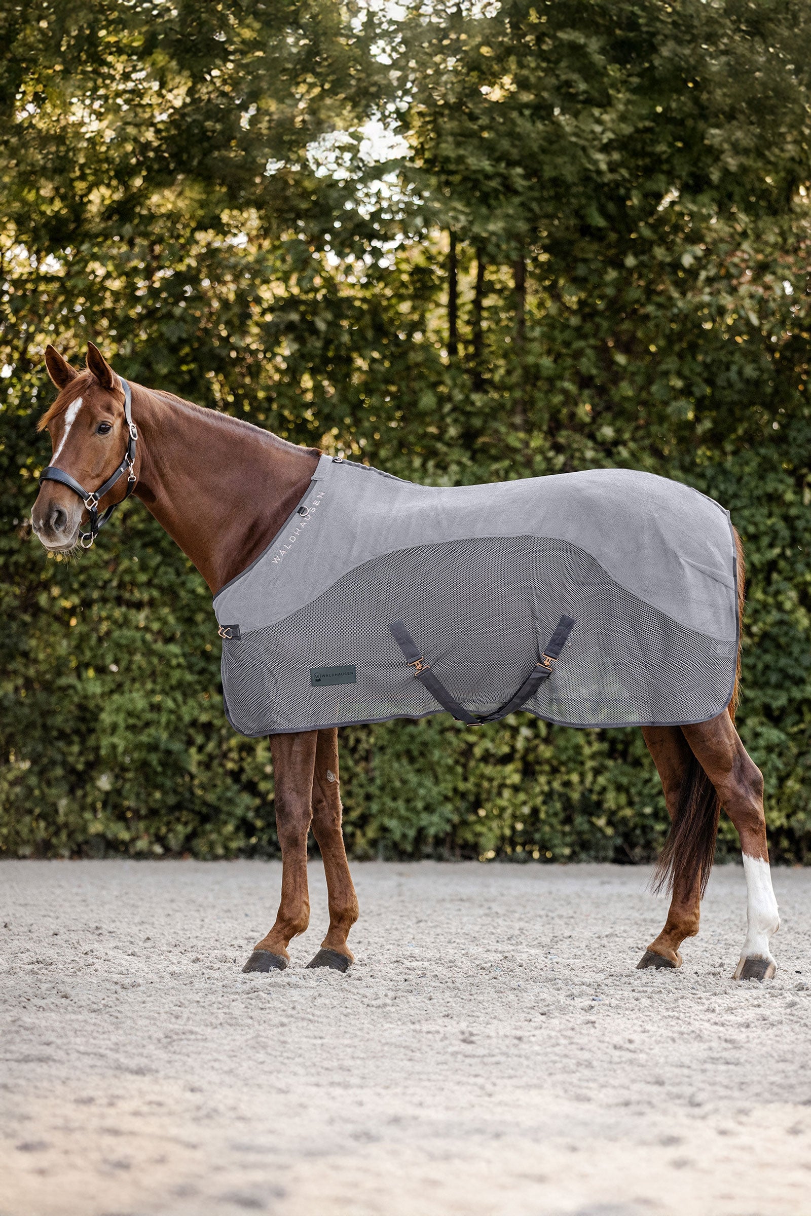Waldhausen Comfort couverture anti-mouches en polaire Couvertures cheval