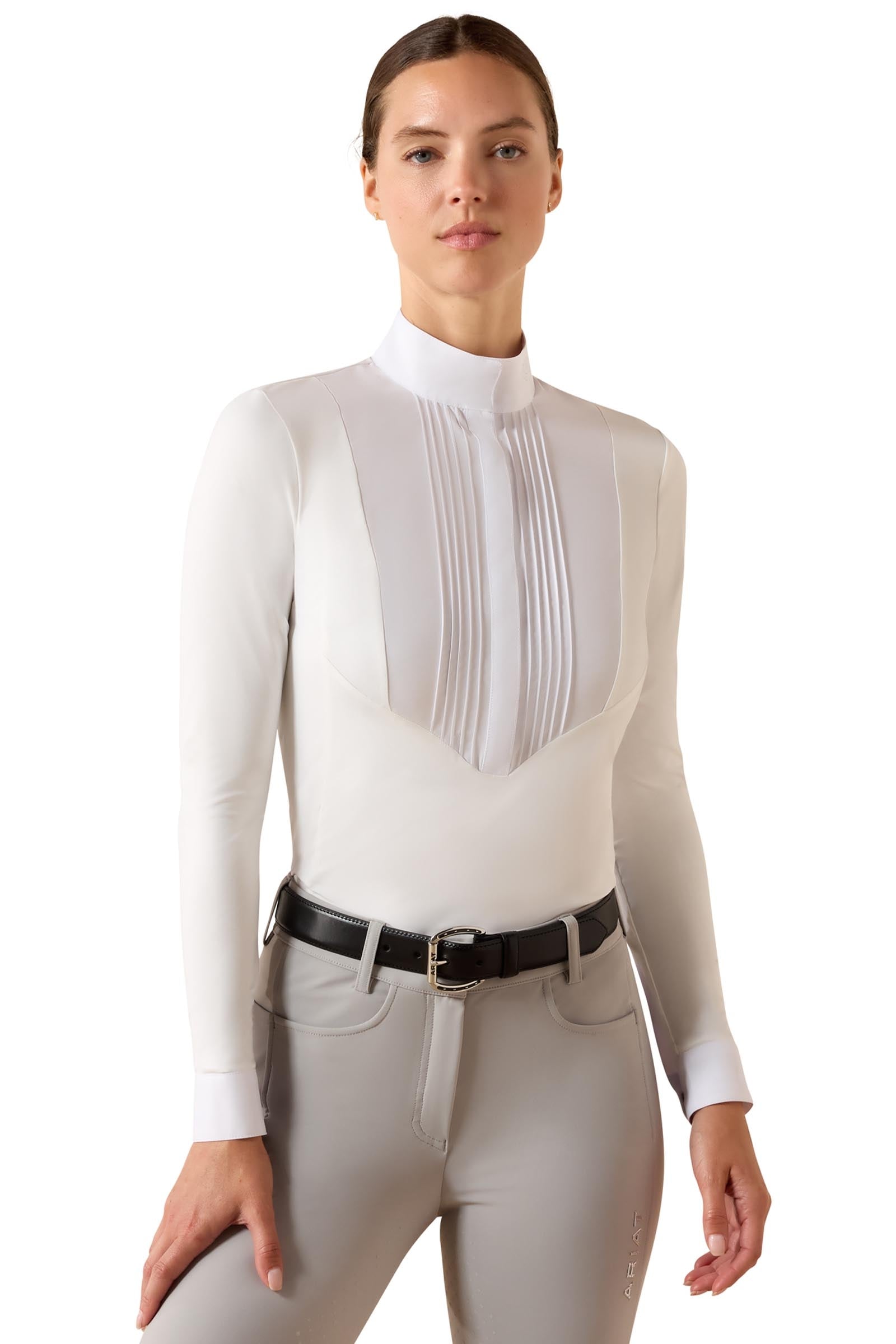 Ariat Women's SolVeil Show Shirt Vêtements d'équitation femme
