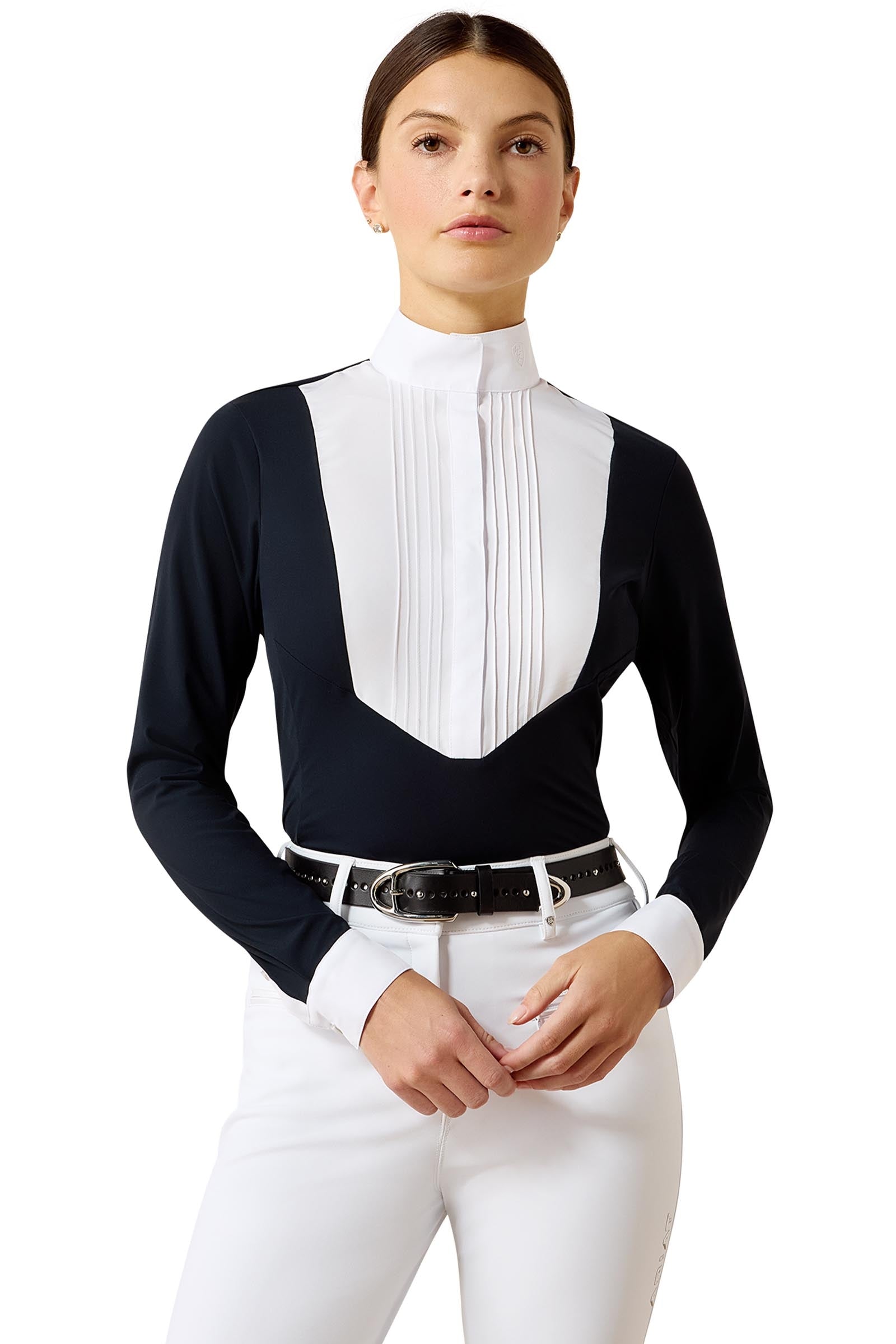 Ariat Women's SolVeil Show Shirt Vêtements d'équitation femme