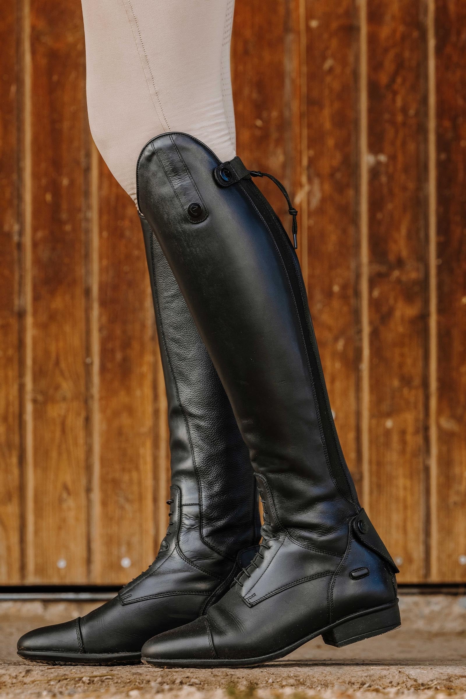 Equi Theme EQUITHÈME Leather LaceUp Tall Boots Riding Boots & Riding Shoes