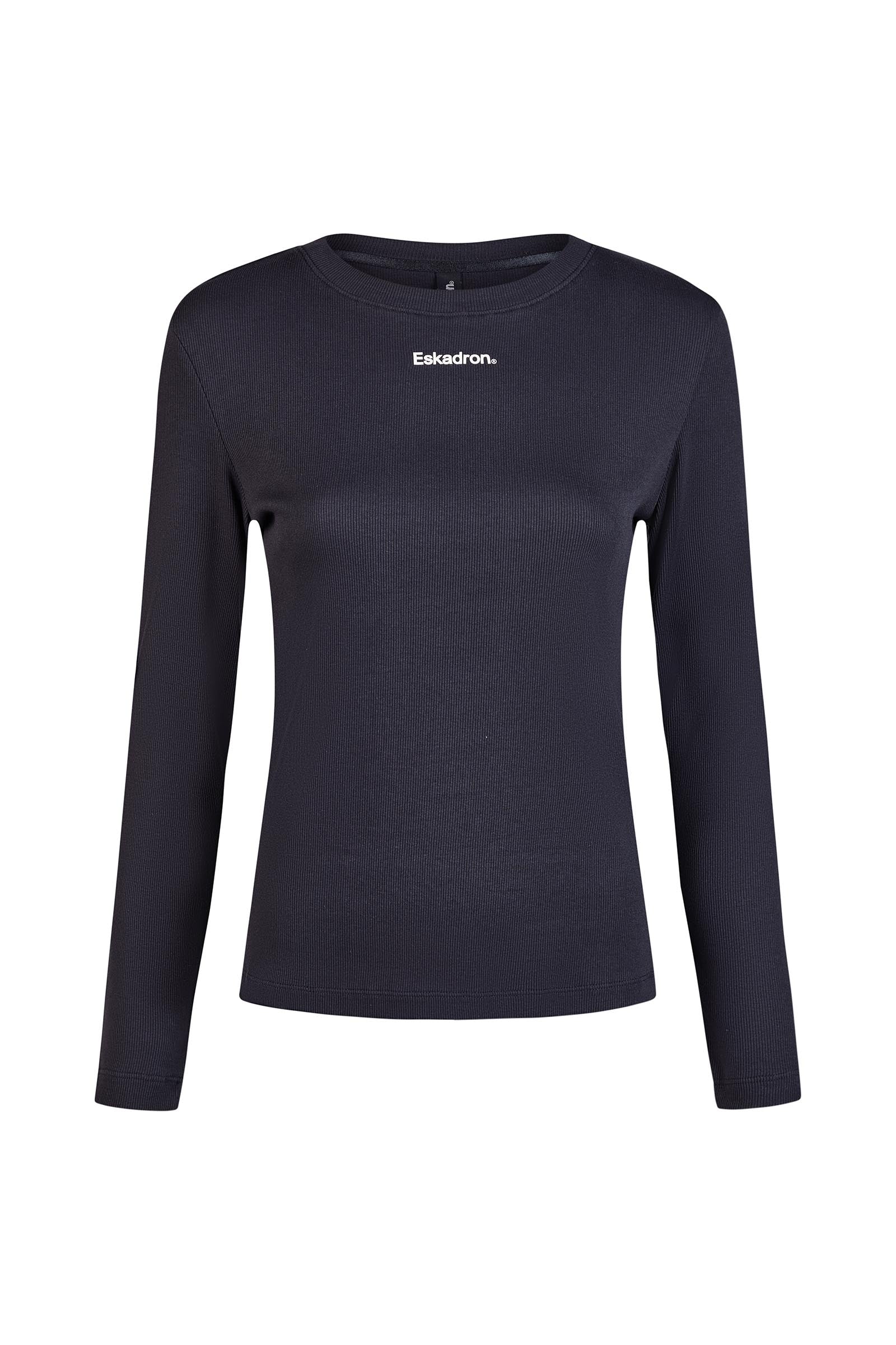 Eskadron Classic Sport SS26 T-shirt femme côtelé manches longues Vêtements d'équitation femme