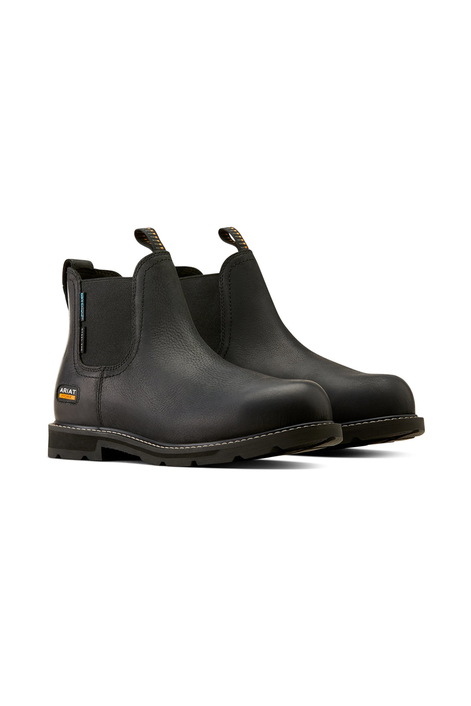 Ariat Groundbreaker Chelsea bottes de travail imperméables pour homme avec embout en acier Vêtements d'équitation homme