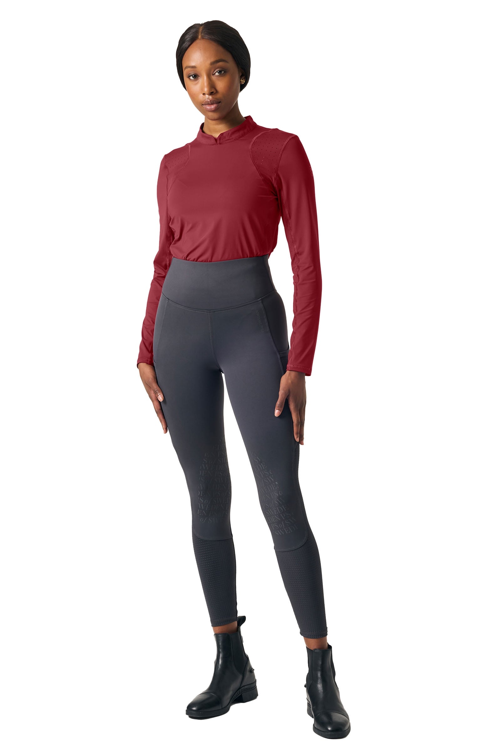 PS of Sweden Claire LS Airflow Haut Vêtements d'équitation femme