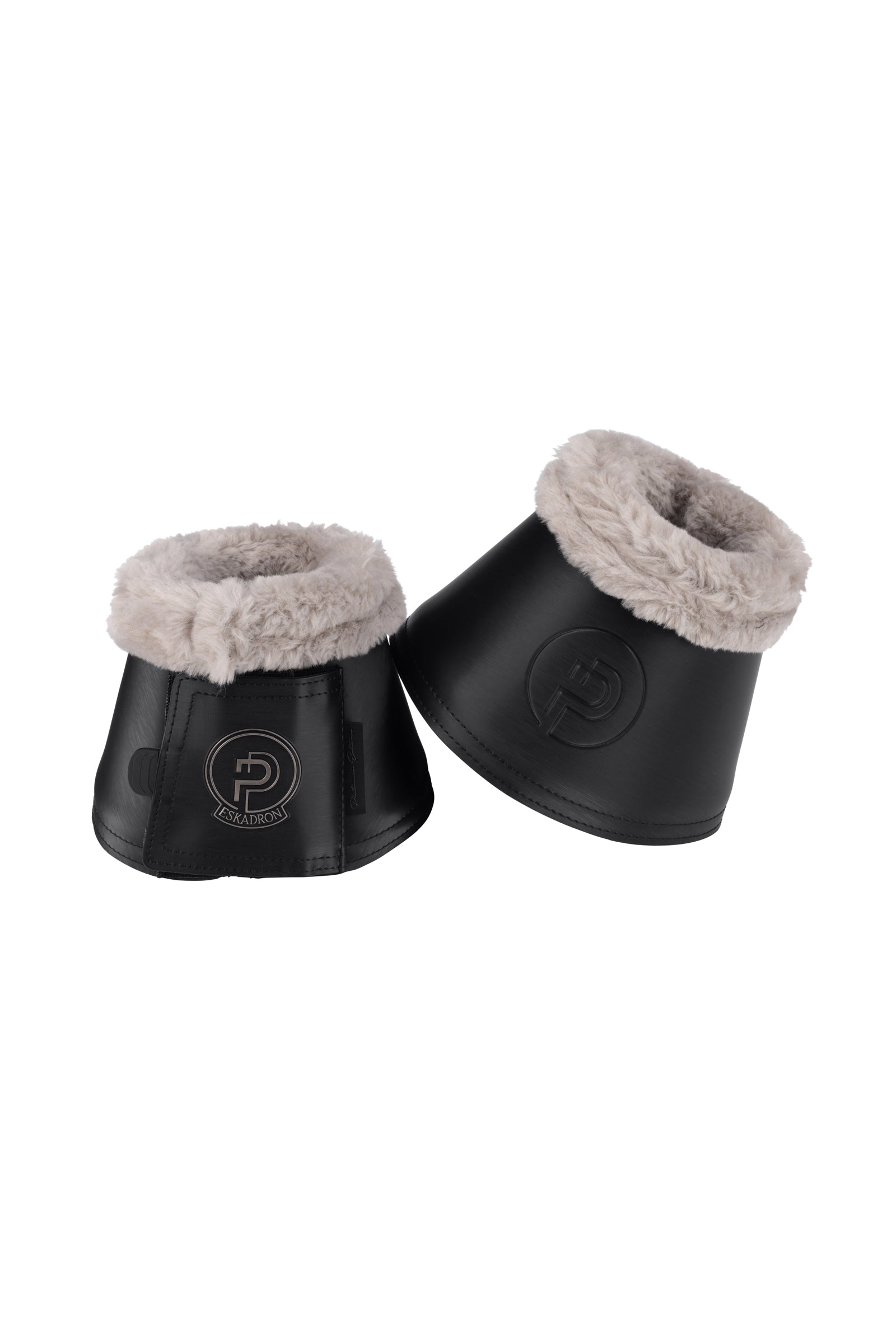 Eskadron Platinum 25 Softslate Faux Fur Cloches cheval Leg Protection & Hoof Protection for Horses