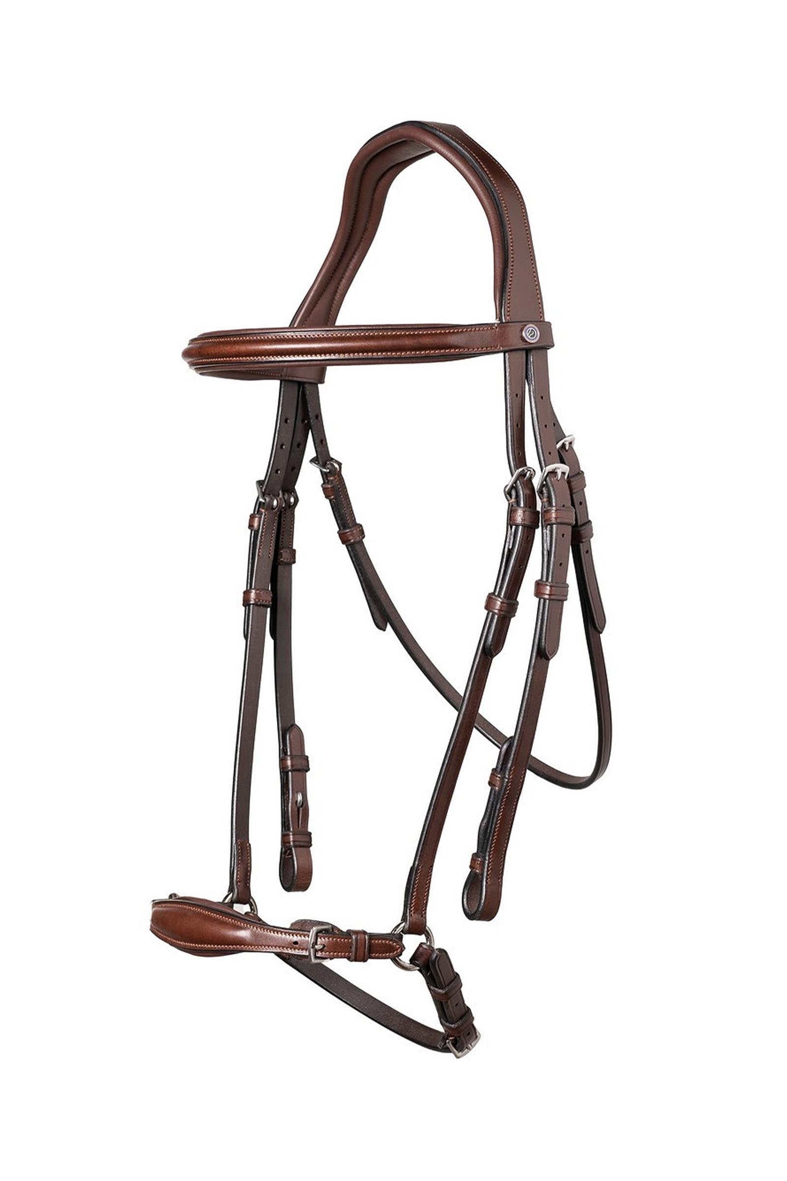 Trust Equestrian Barcelona Adjustable Drop Noseband Bridle Briderie et enrênements