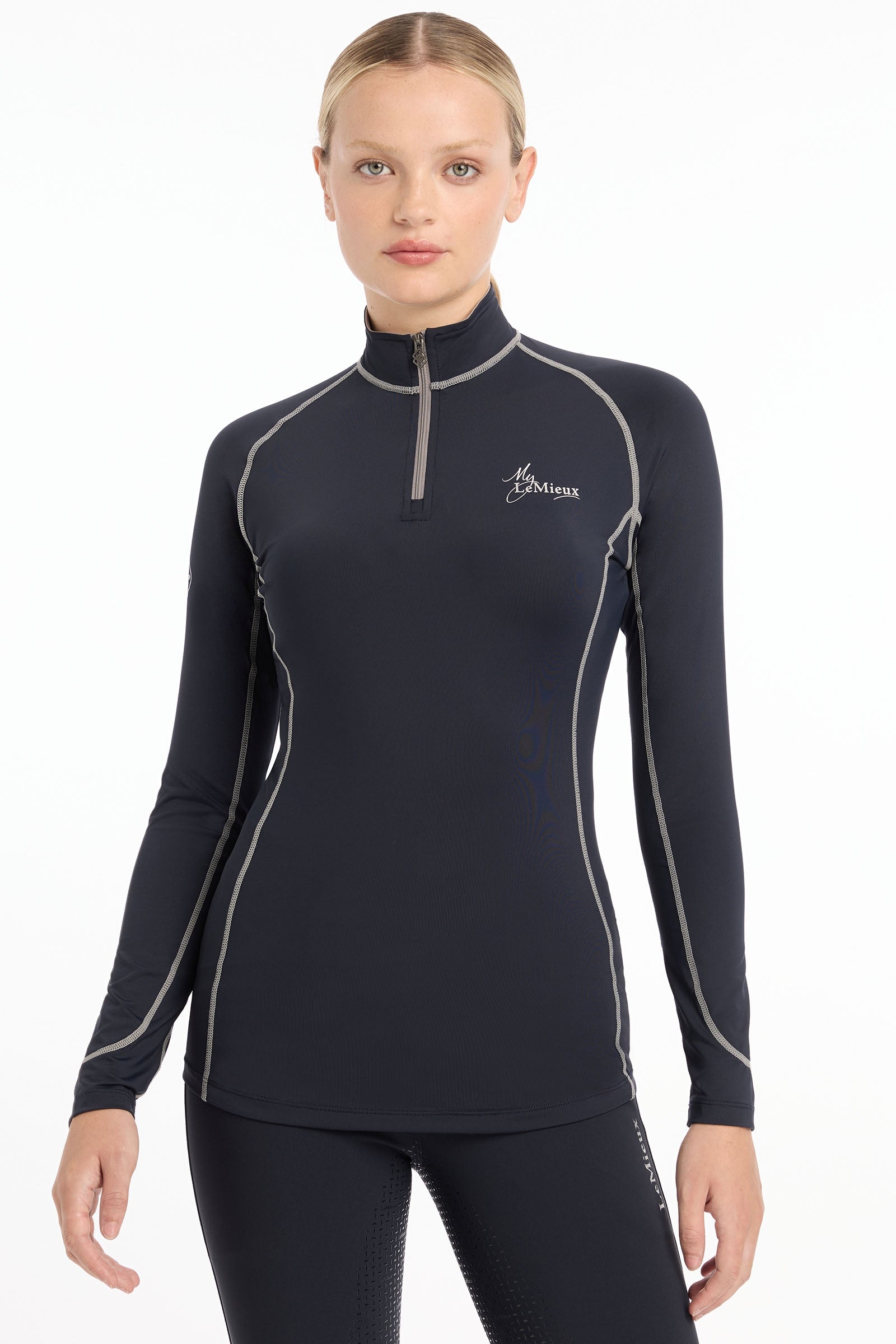 LeMieux Maillot de base à manches longues pour femmes Vêtements d'équitation femme