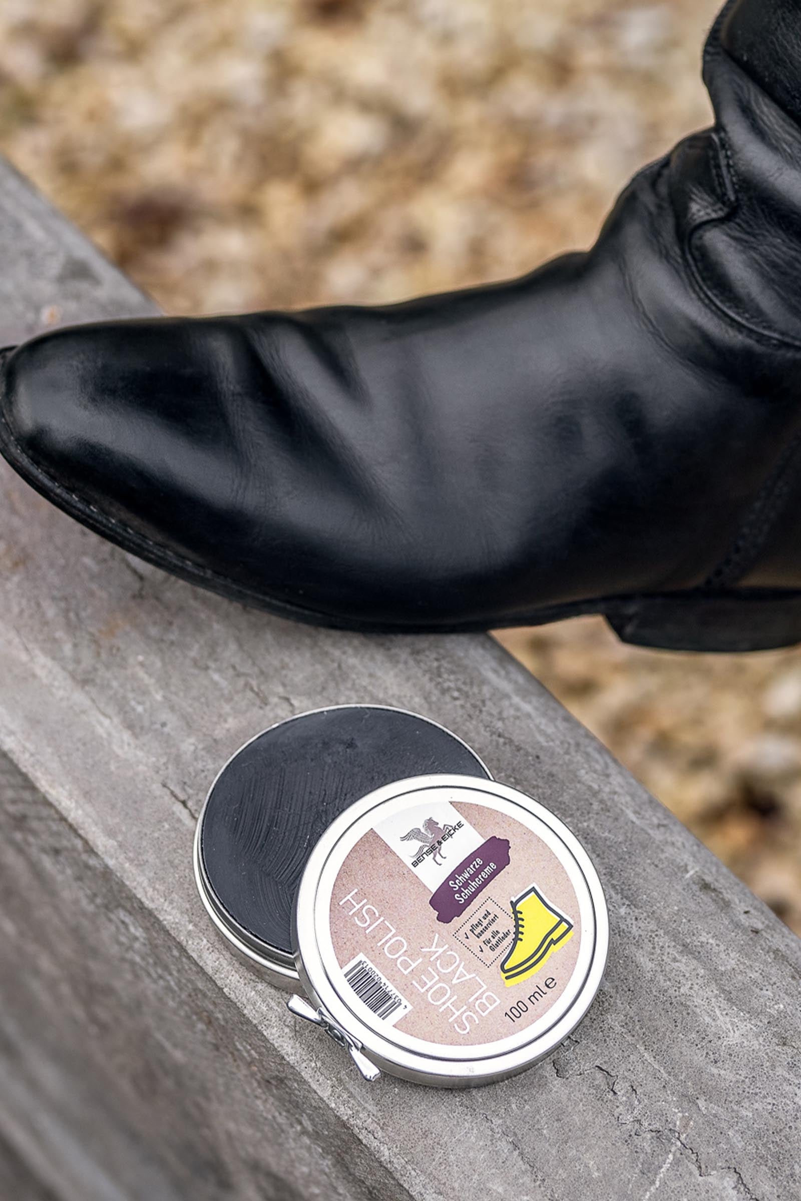 Bense & Eicke Shoe Polish, 100ml Riding Boots & Riding Shoes
