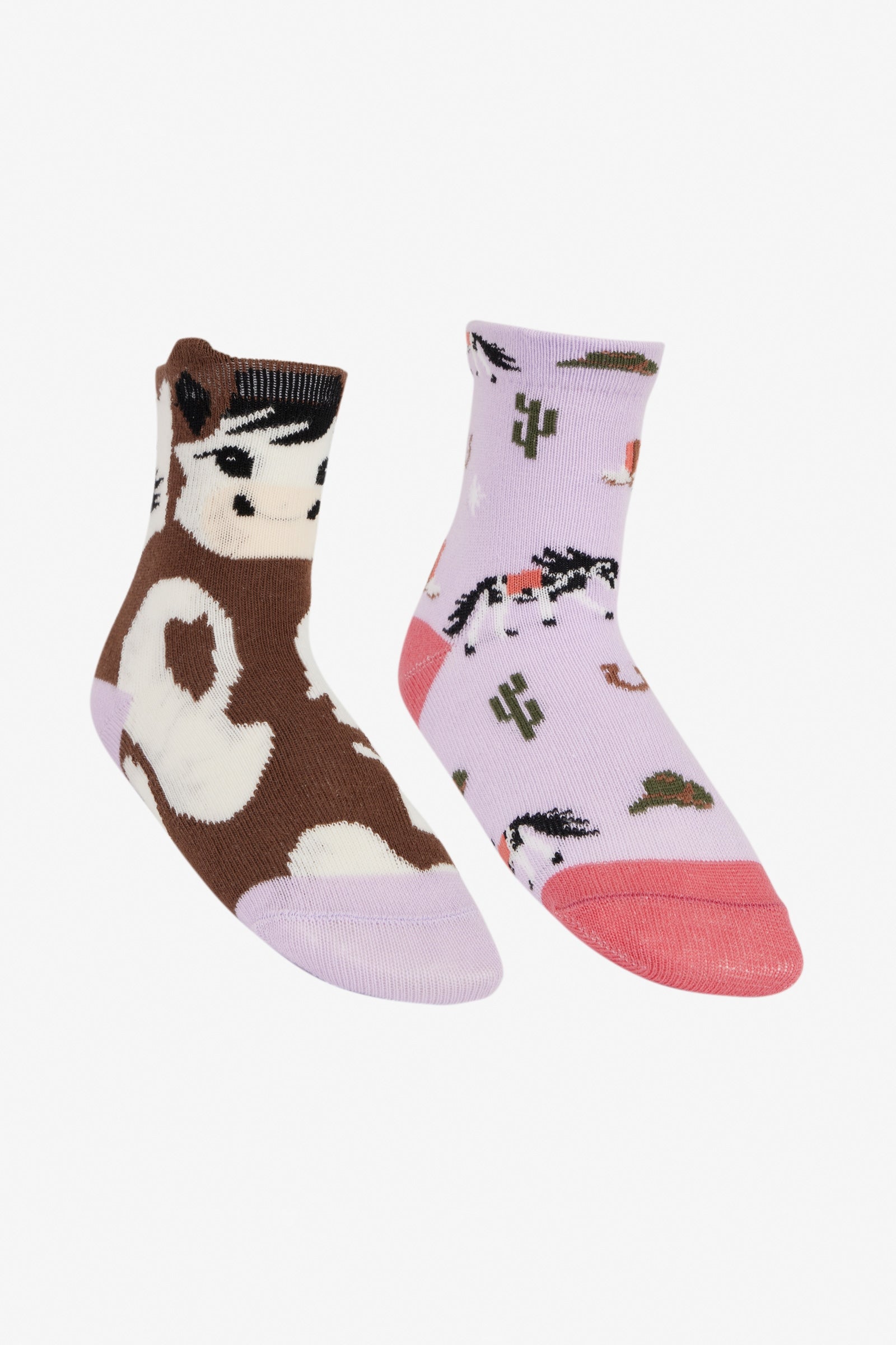 LeMieux Chaussettes Caractère pour Enfants, 2 paires Chaussettes