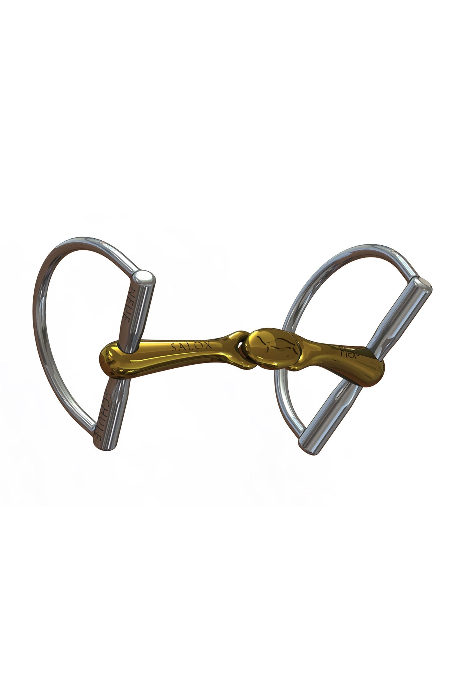 Neue Schule Bits Mors Verdun NS Bits Turtle Tilt avec Flex, canons épaisseur 16 mm, double brisure Mors