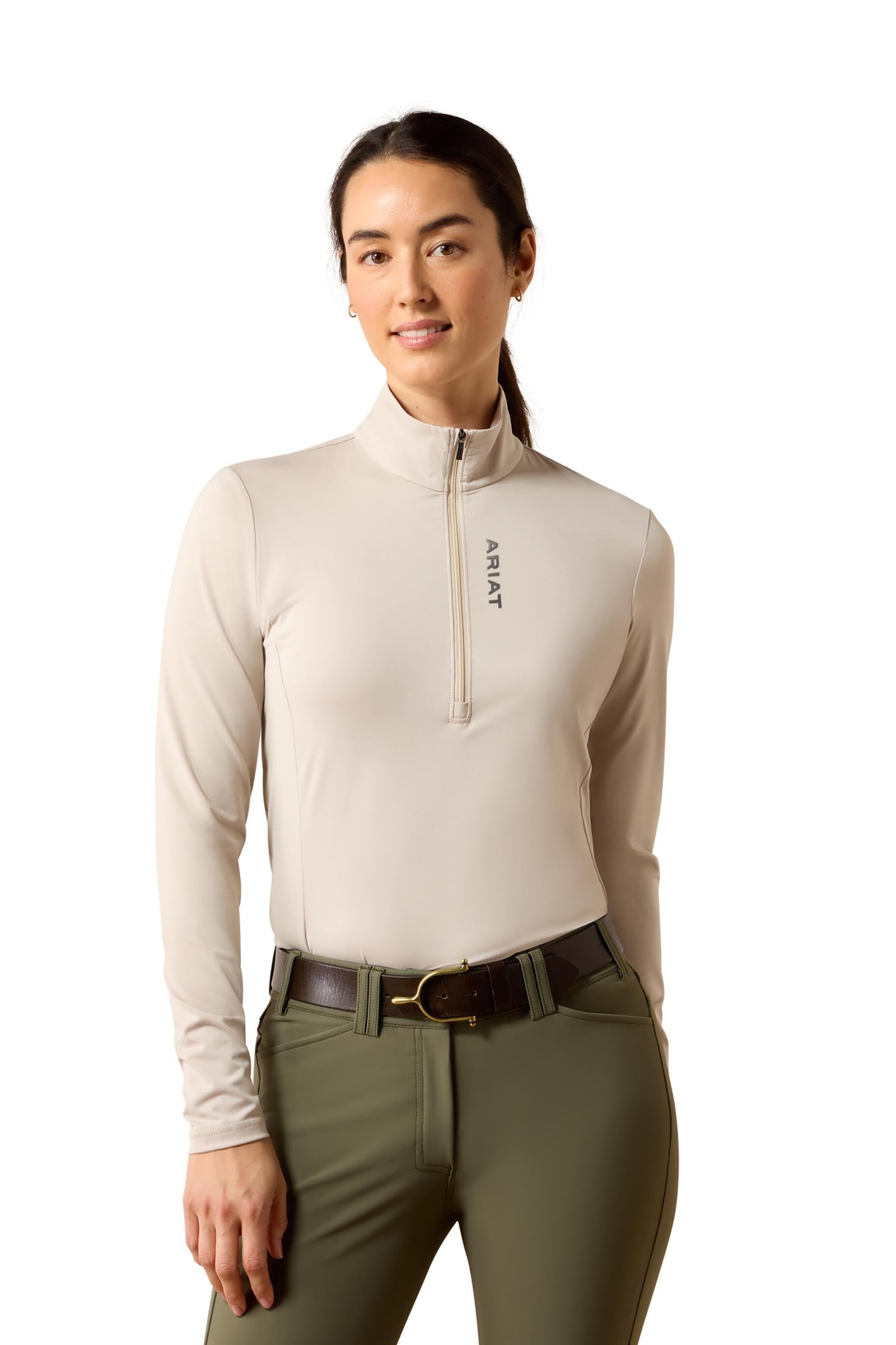 Ariat Femme Haut technique Lunaveil à 1/2 zip Vêtements d'équitation femme