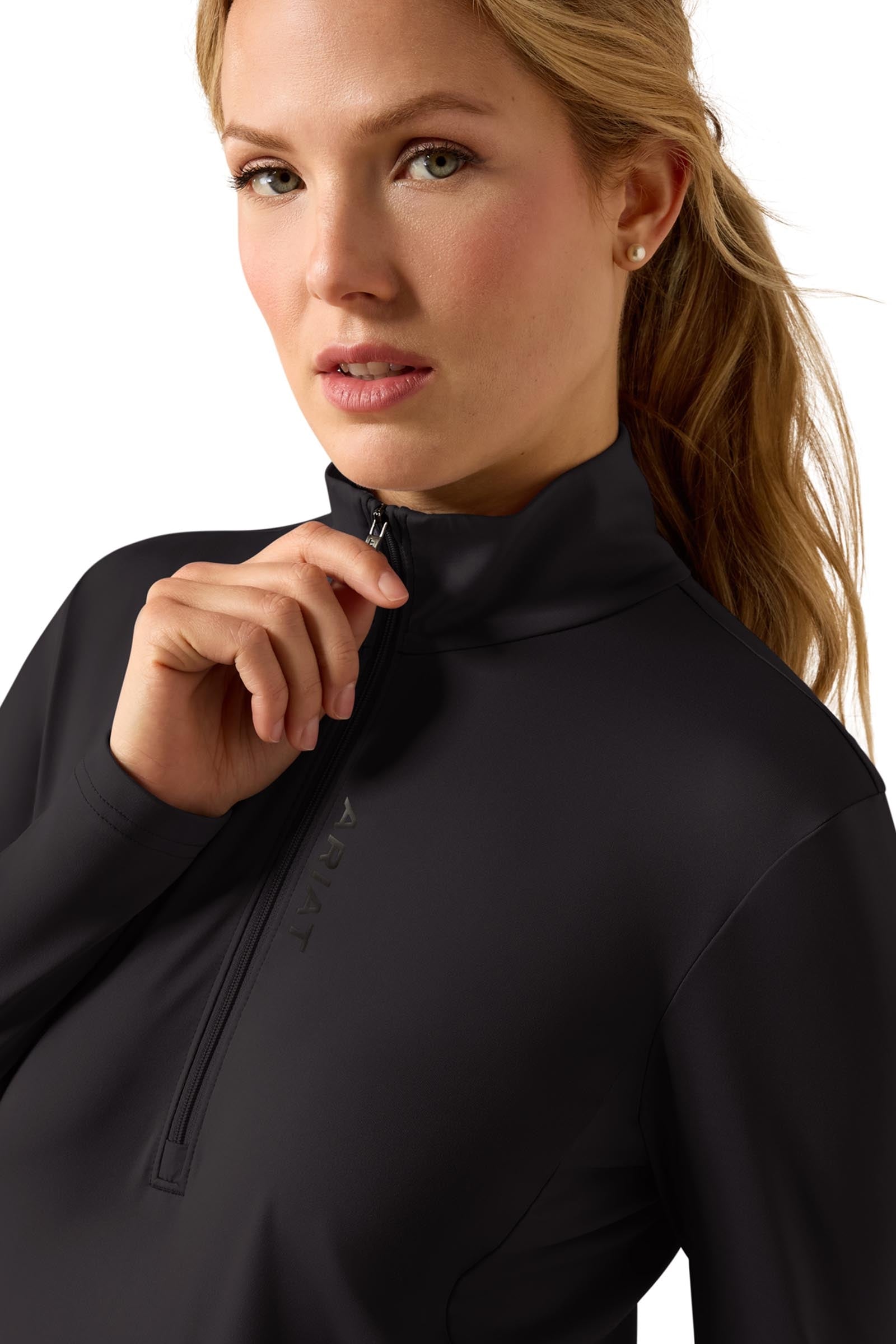 Ariat Womens Lunaveil 1/2 Zip Baselayer Women’s Riding Clothing