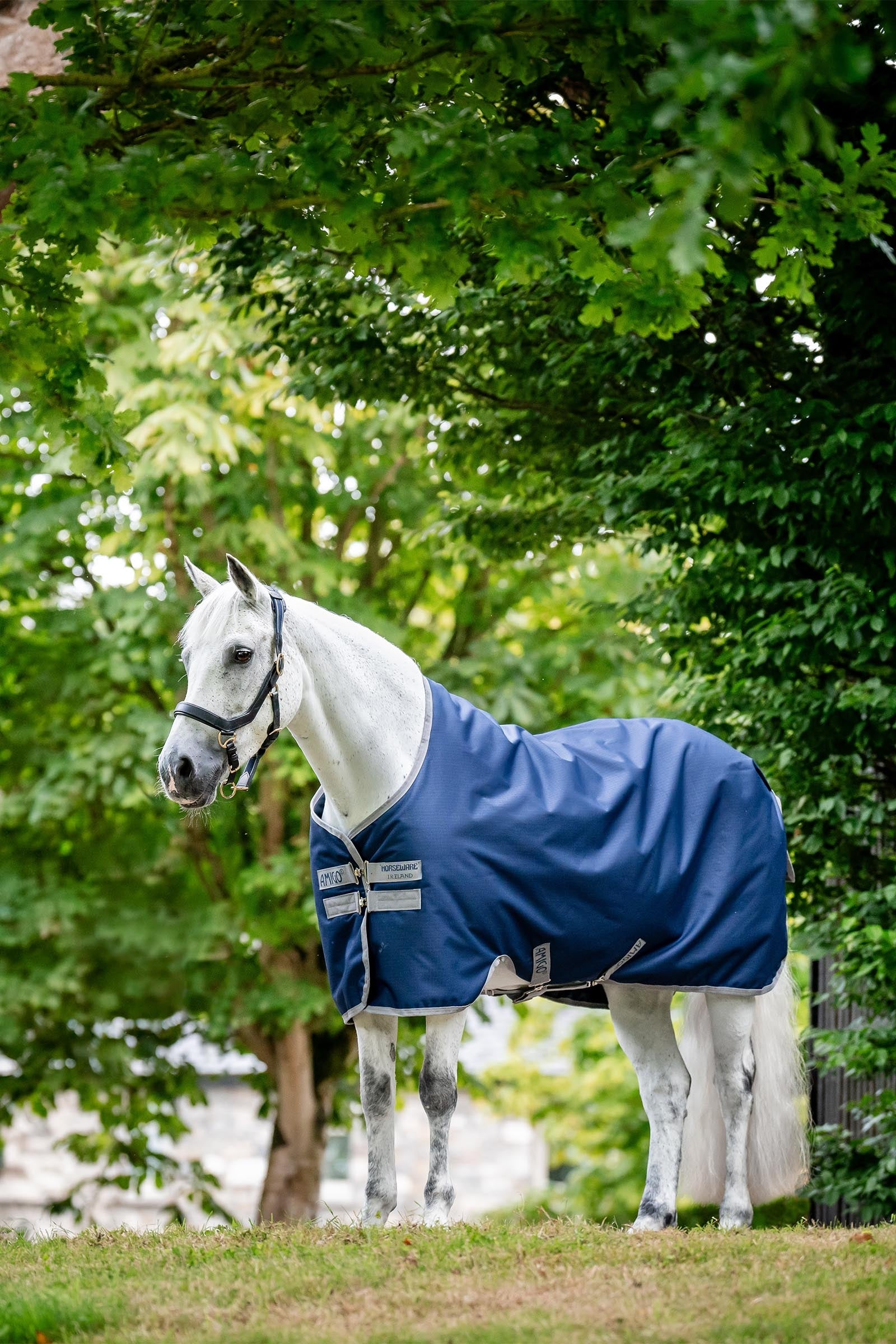 Horseware Amigo Ripstop 900D couverture d’extérieur doublée polaire, 50 g Couvertures cheval