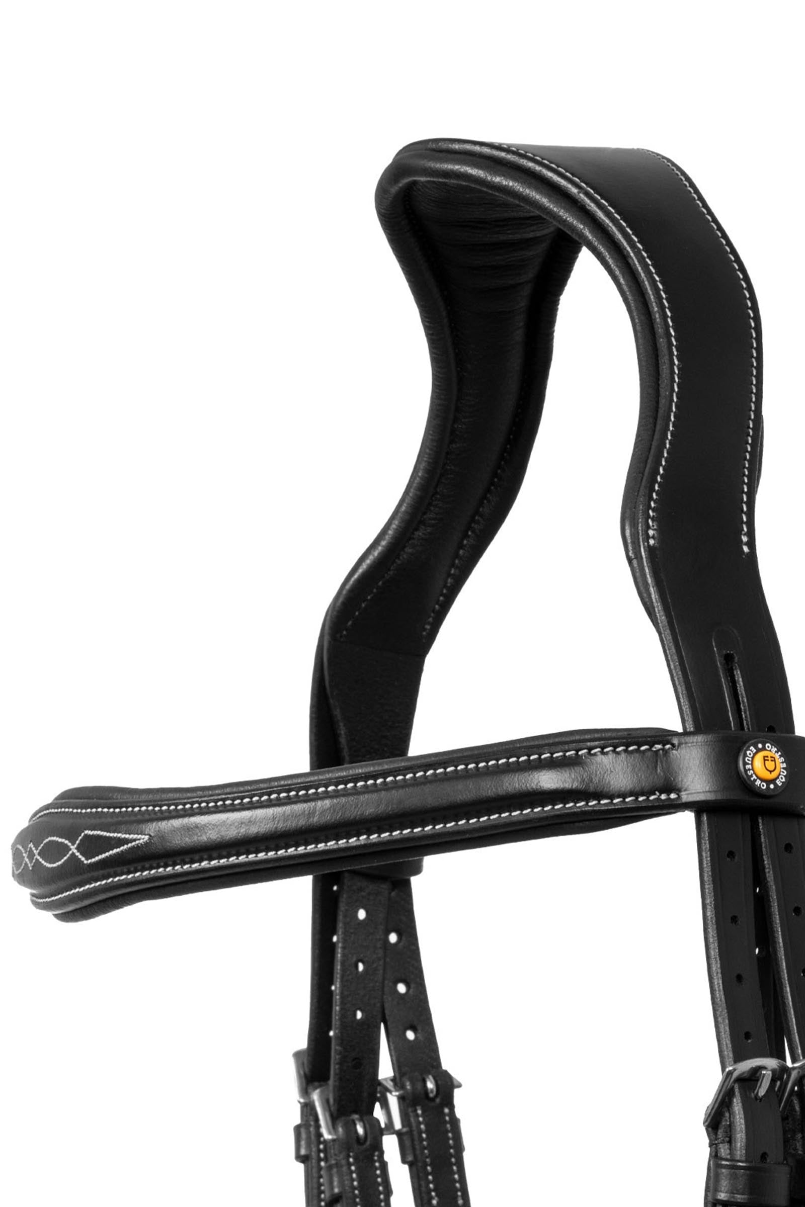 Equestro Bridle in Soft Stitched Leather Bridles & Reins