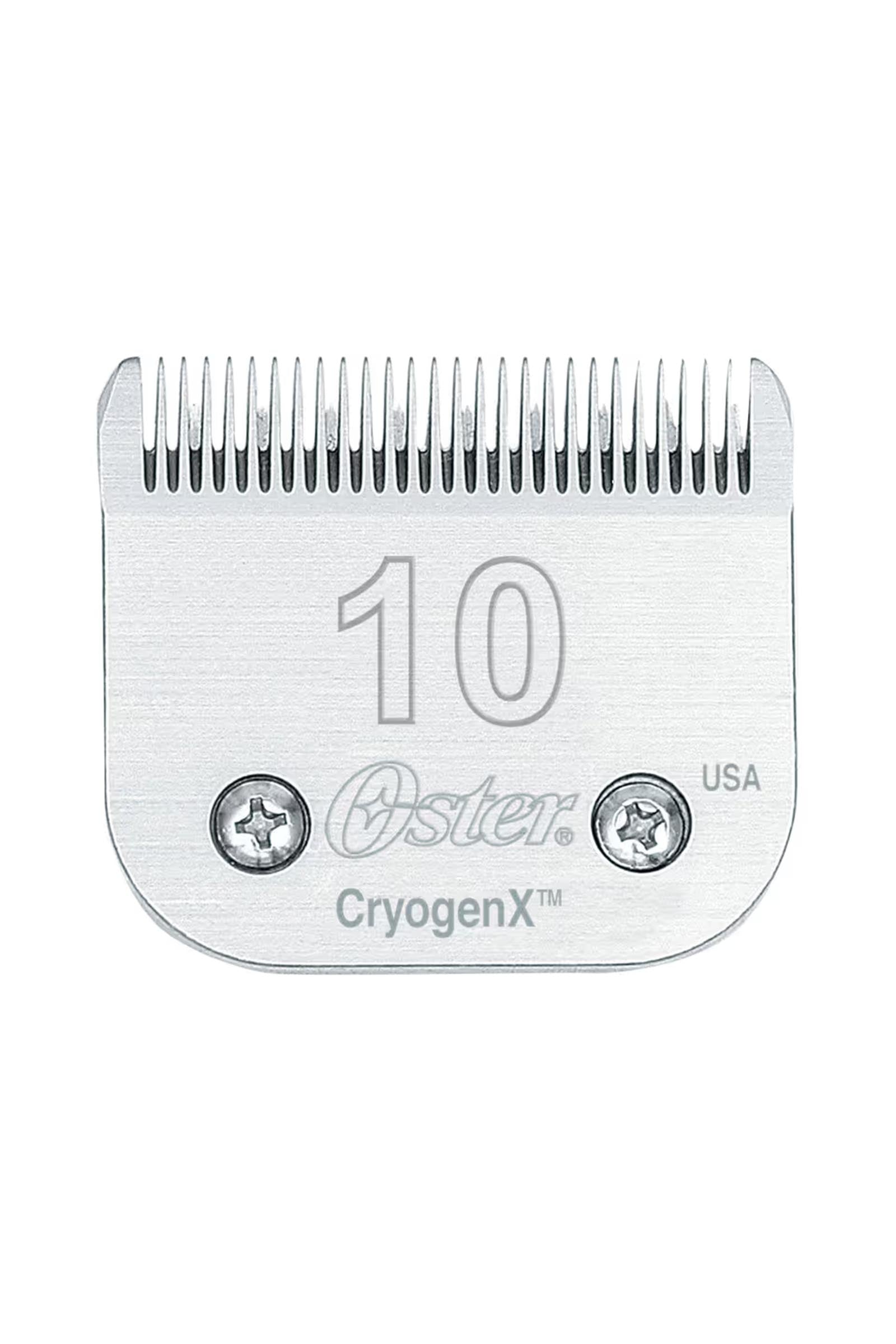 Oster Cryogen-X jeu de lames (tête de coupe n° 10, longueur de coupe 1,5 mm) Tondeuses pour chevaux