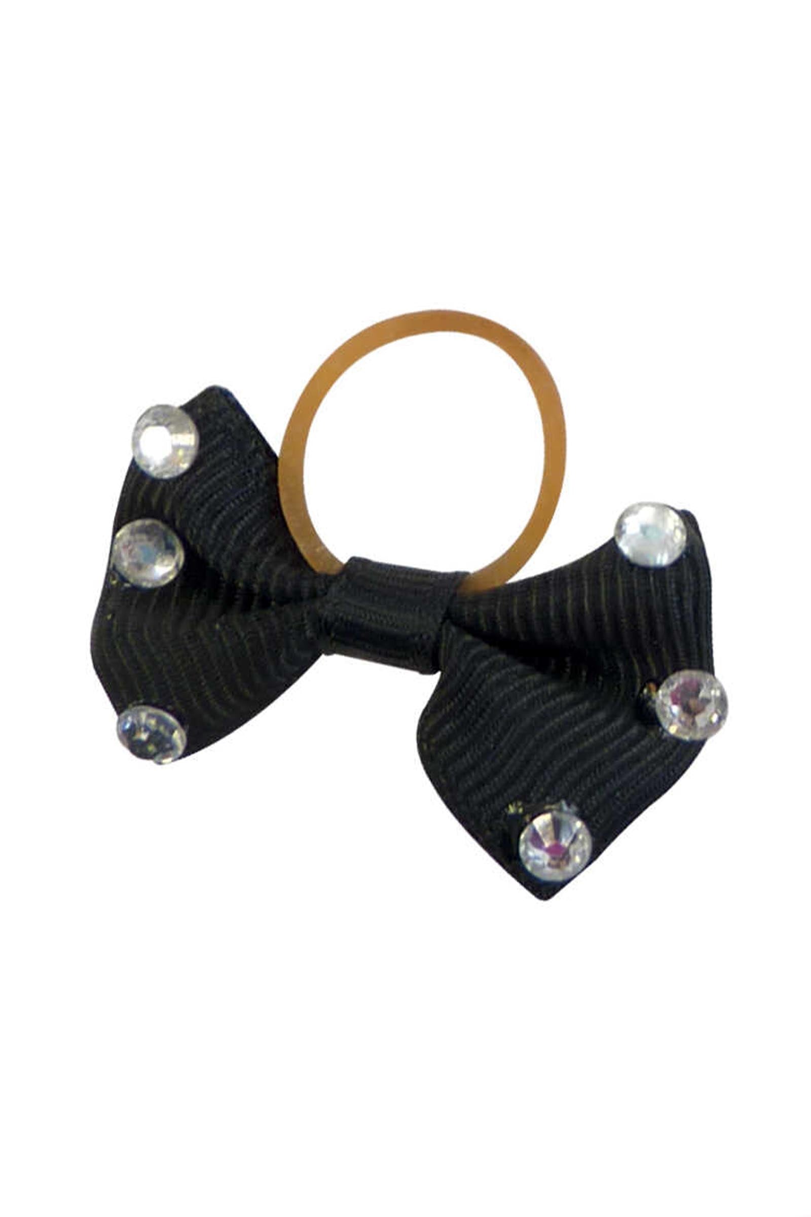 Equi Theme EQUITHÈME Braiding Bows With Clear Strass Horse Grooming Tools