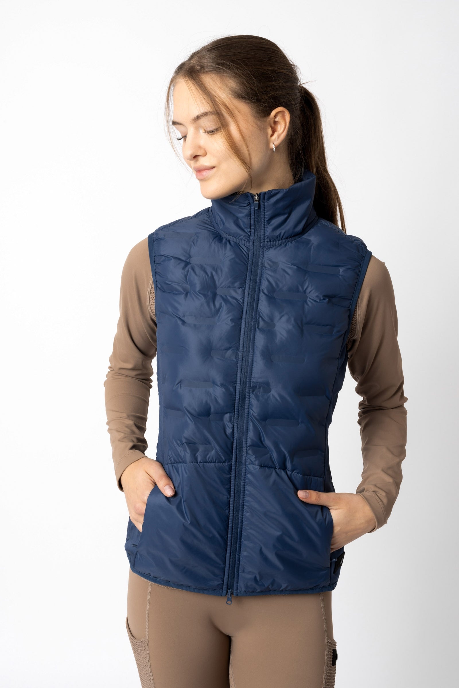 Horze Adela Women's Light Padded Functional Riding Vest Women’s Riding Clothing