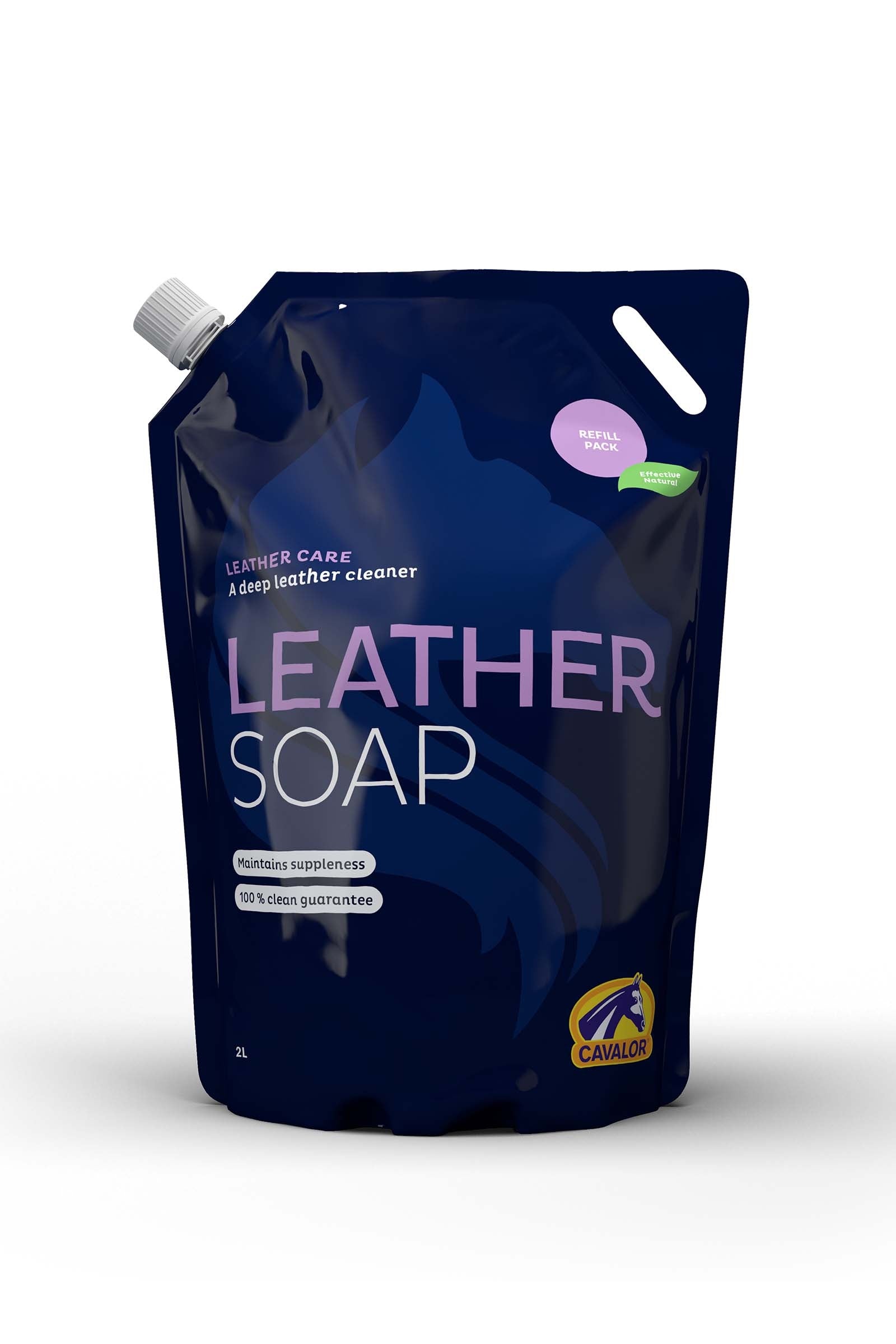 Cavalor Leather Soap Spray, entretien du cuir, 2 L Soins