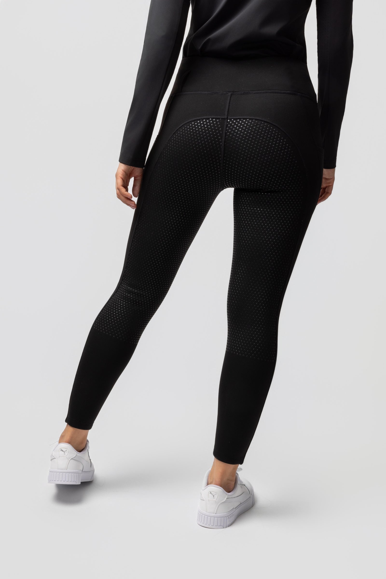 Horze Greta leggings d’équitation thermo femme full grip Womens Breeches
