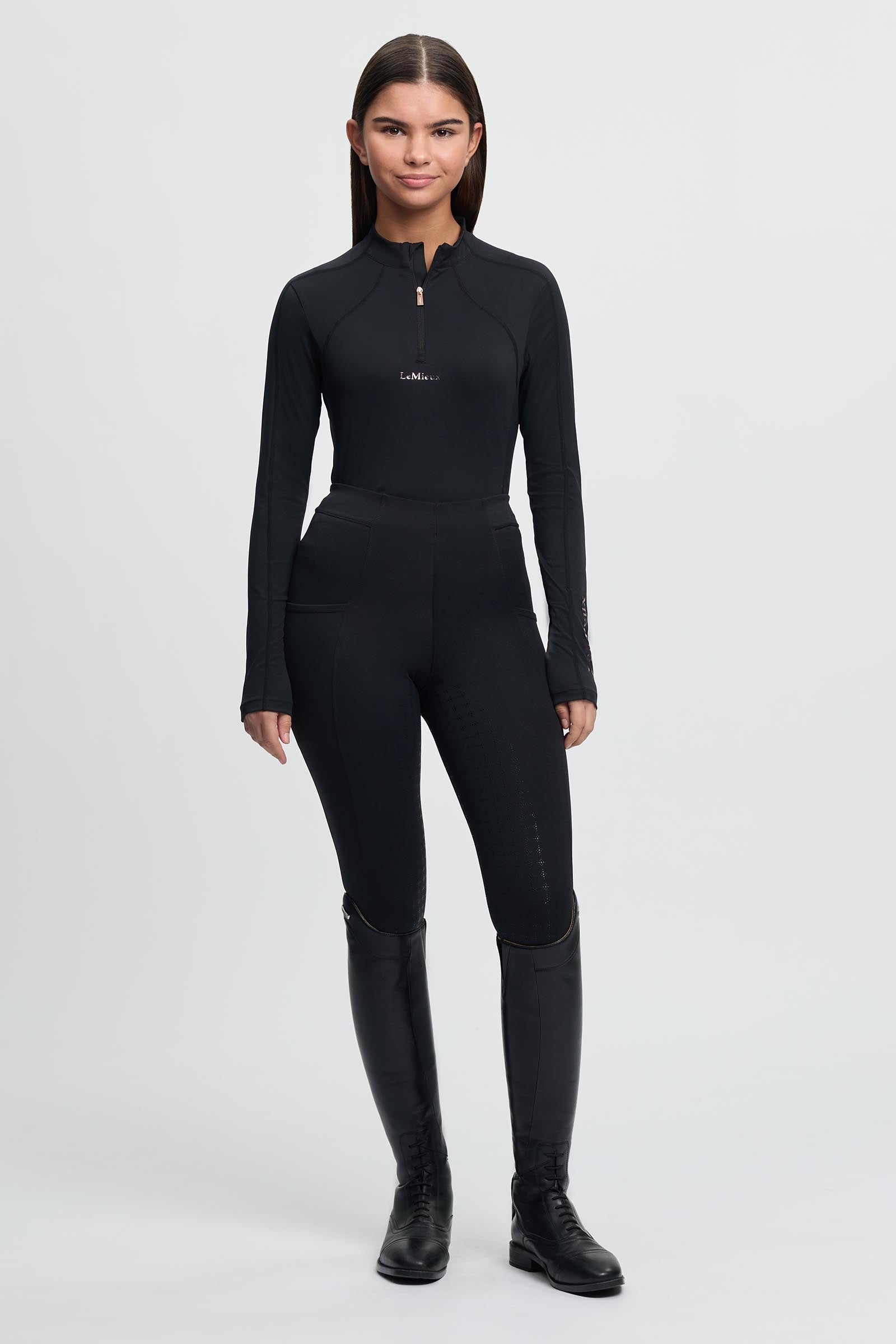 LeMieux Young Rider Sparkle Kid's Base Layer Kids Apparel