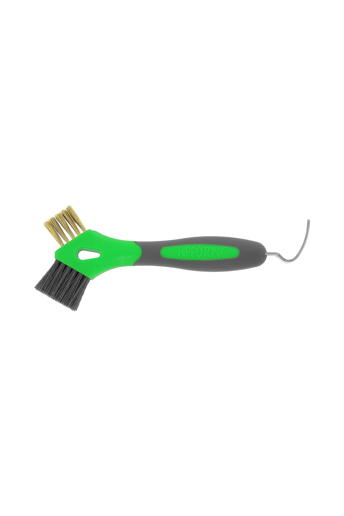HIPPOTONIC 3-in-1 Metal Hoof Pick Brush Horse Grooming Tools
