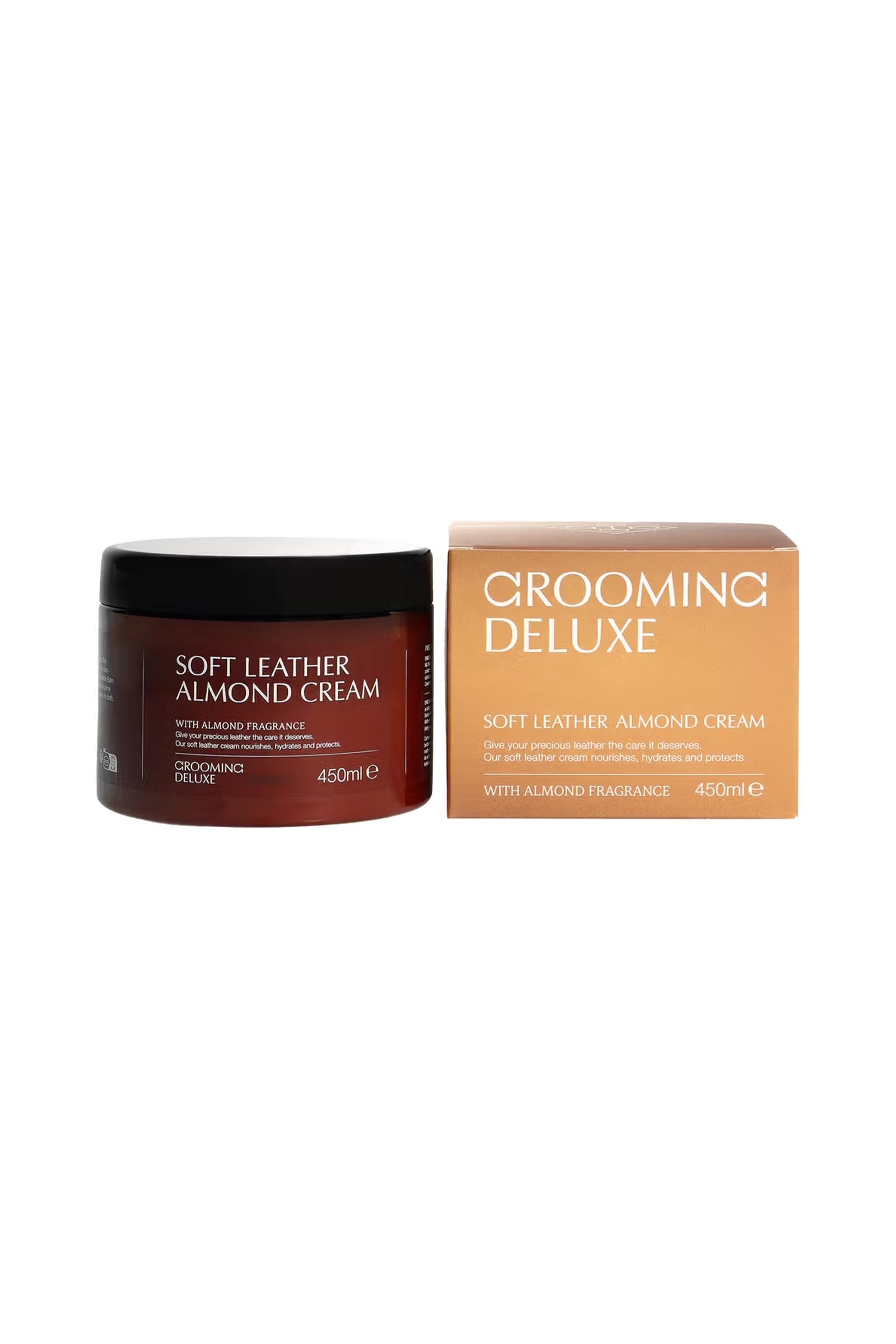 Grooming Deluxe Crème amande cuir souple, 450 ml Soins