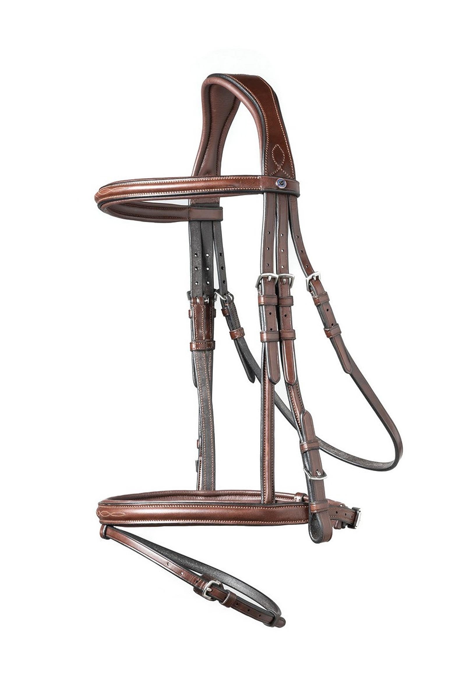 Trust Equestrian Knokke Combine Noseband Bridle Classic Briderie et enrênements