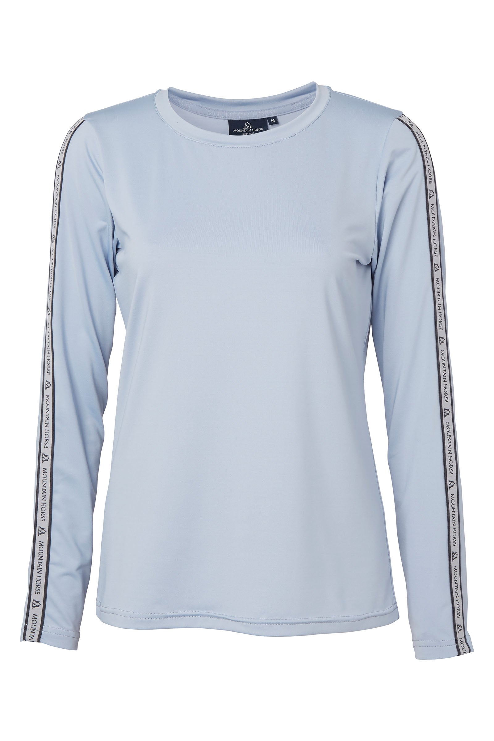 Mountain Horse Active Stripe chemise technique à manches longues pour femmes Vêtements d'équitation femme