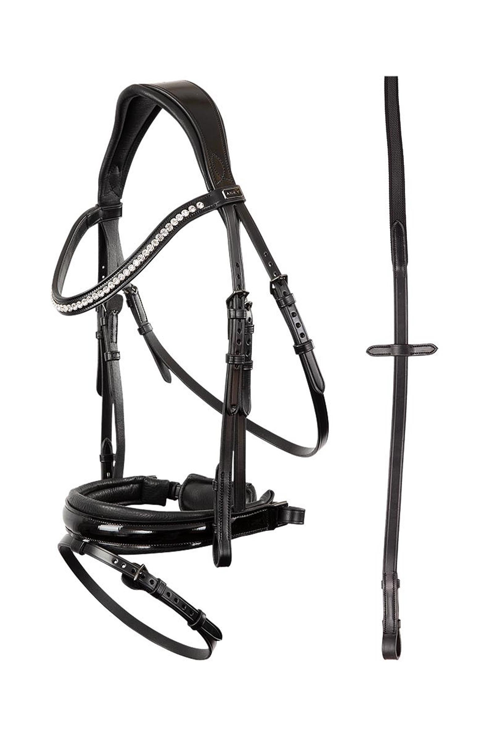 Anky ANKY Anatomic Bridle Patent Leather With Soft Padding Briderie et enrênements