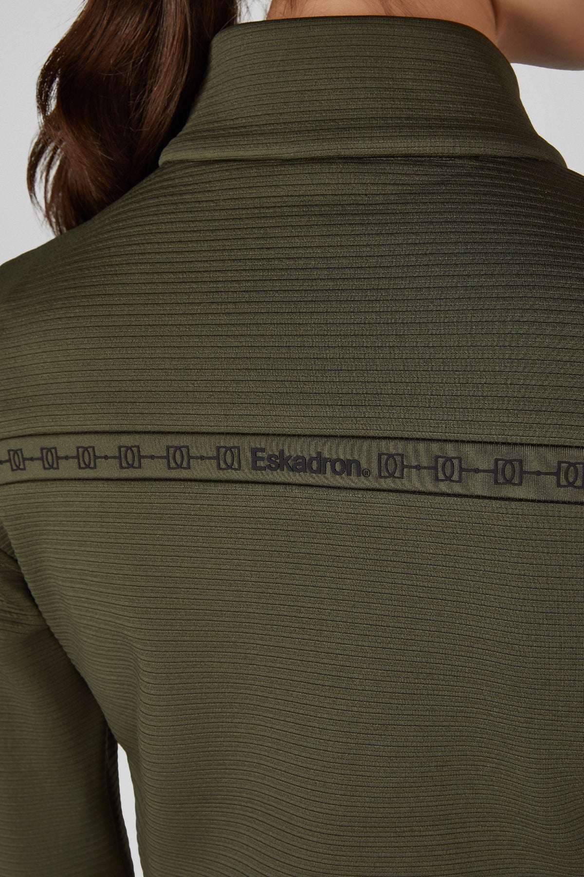 Eskadron Heritage 26/27 Womens Ribbed Longsleeve Zip Shirt Women’s Riding Clothing