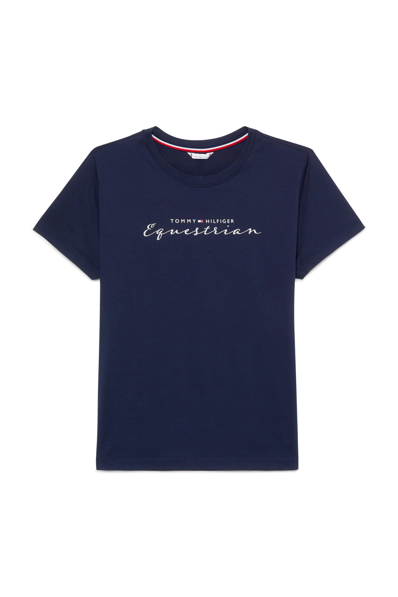 Tommy Hilfiger Equestrian T-shirt à manches courtes Brooklyn avec motif Vêtements d'équitation femme