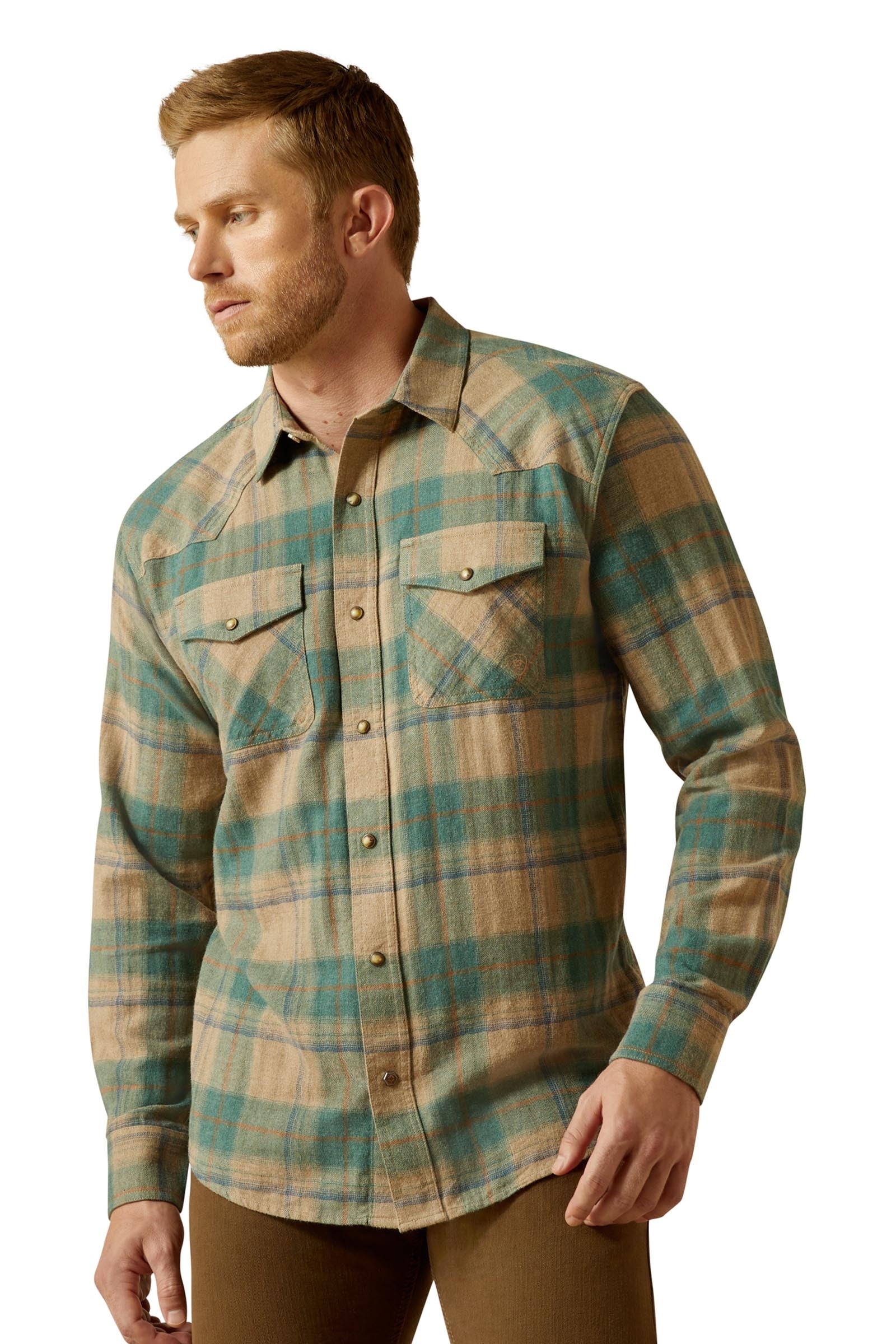 Ariat Huxlee Retro Fit Chemise homme Vêtements d'équitation homme