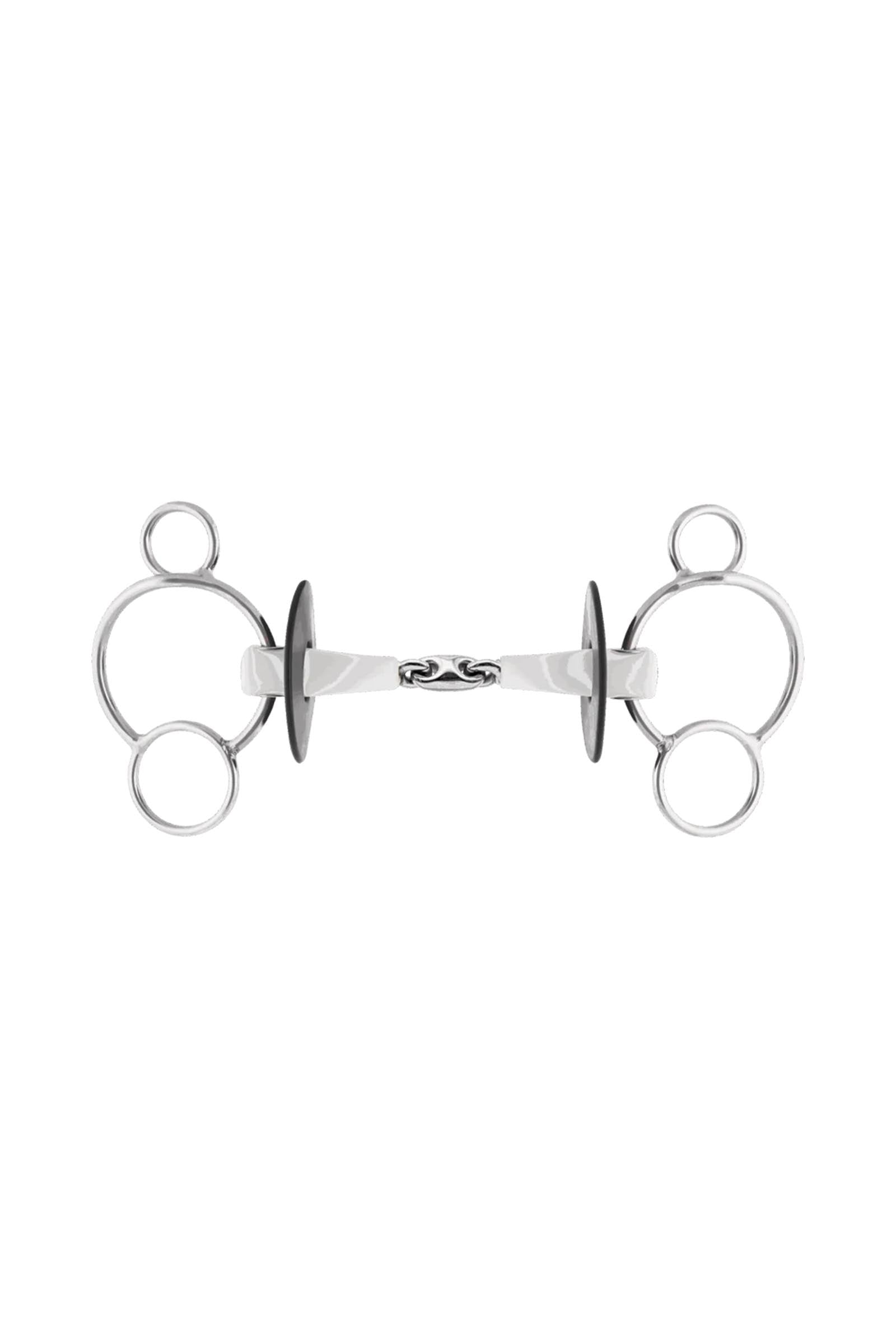 Sprenger Nathe mors 3 anneaux, double brisure, 20 mm, thermoplast Mors