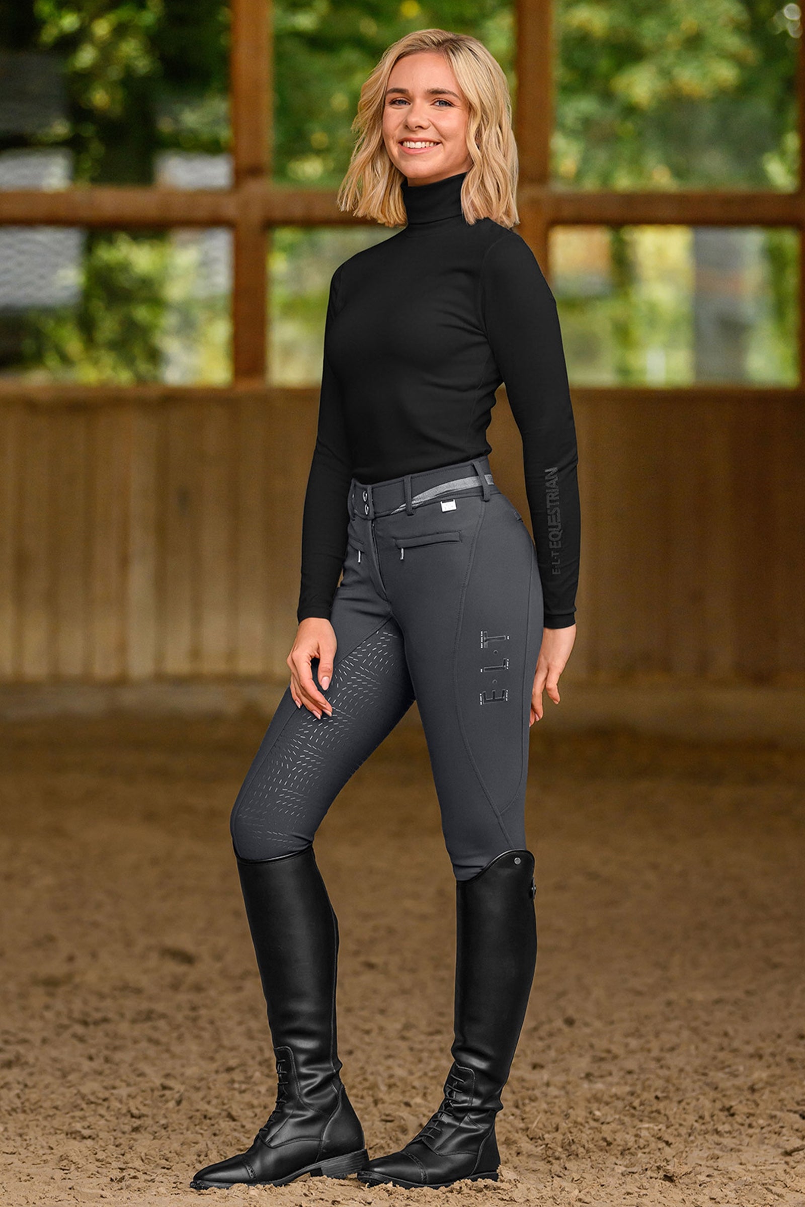 ELT Maja Women´s Glam Curved High Waist Breeches Full Seat Womens Breeches