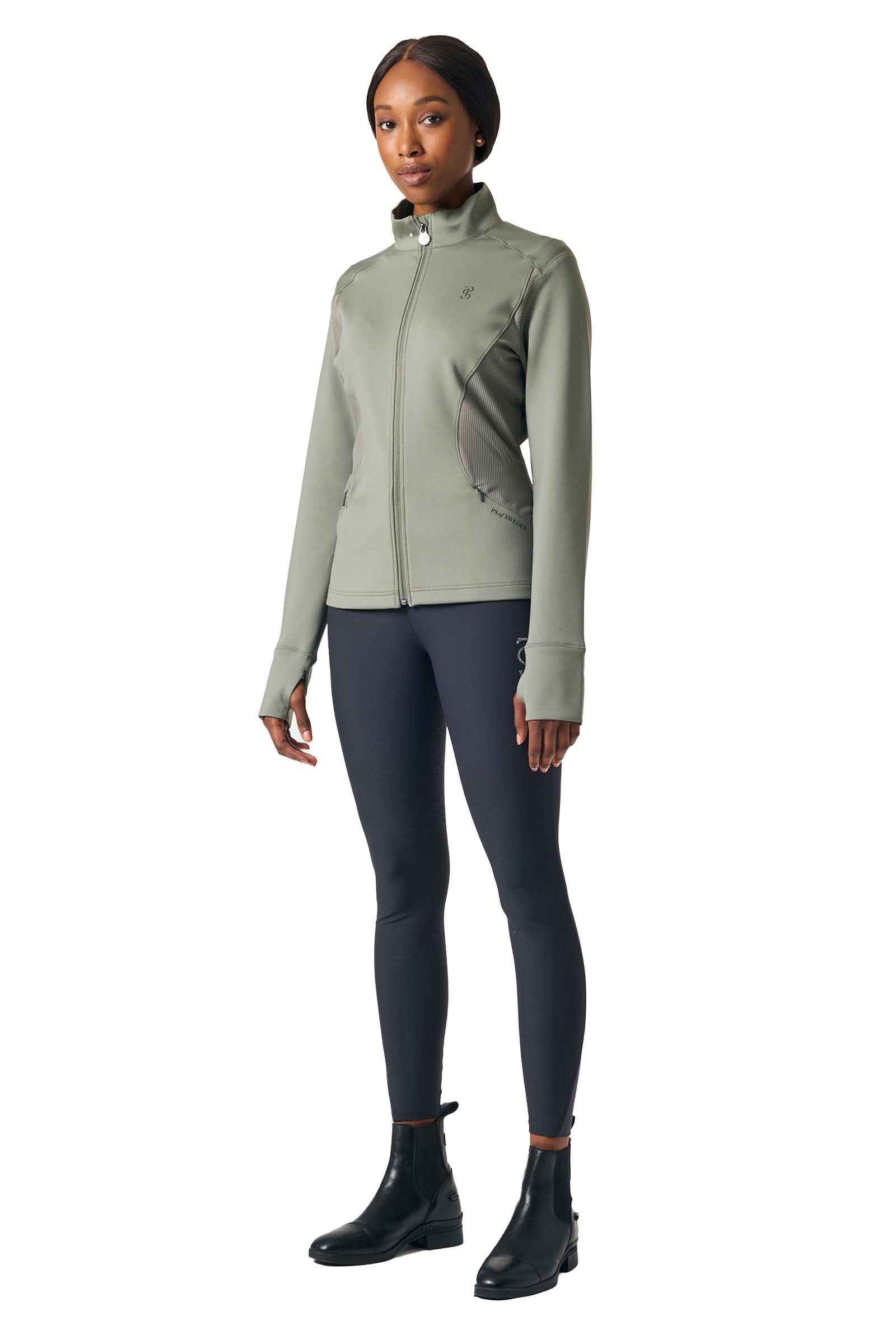 PS of Sweden Cara couche intermédiaire à fermeture intégrale Vêtements d'équitation femme
