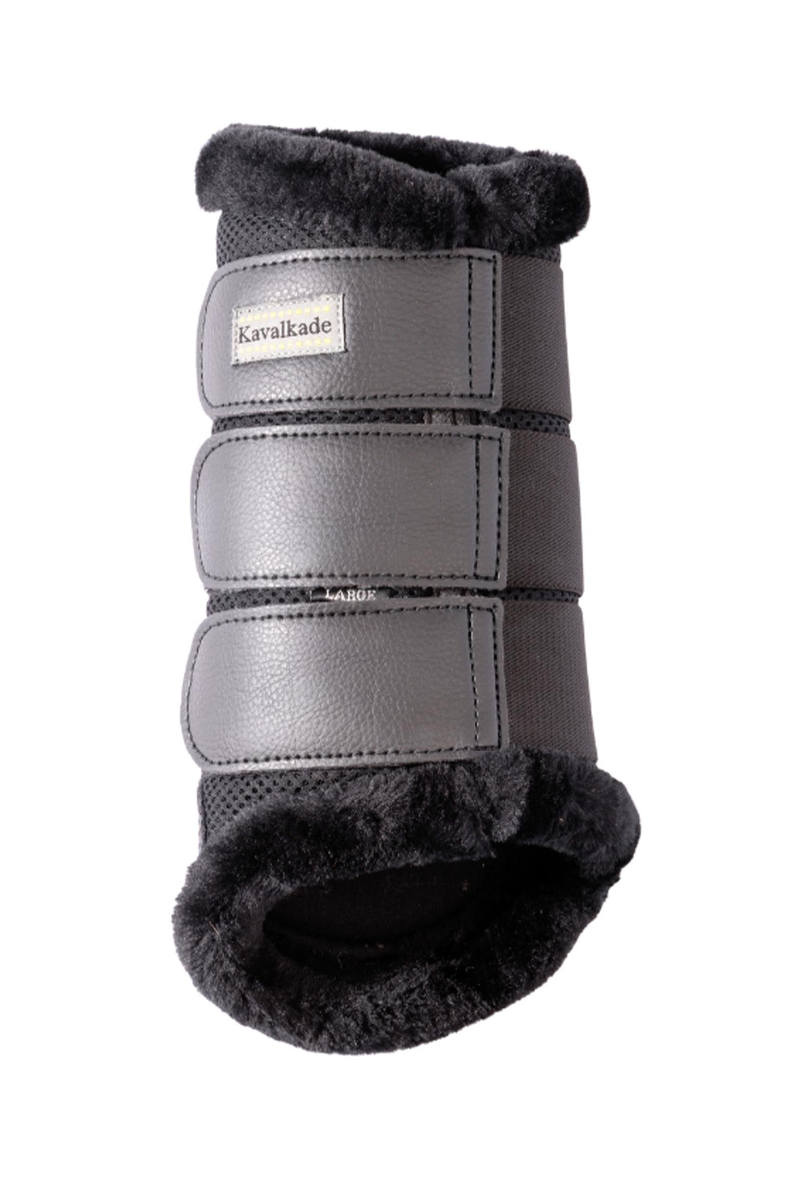 Kavalkade Anatomic Mesh Tendon Boots With Faux Fur Leg & Hoof Protection