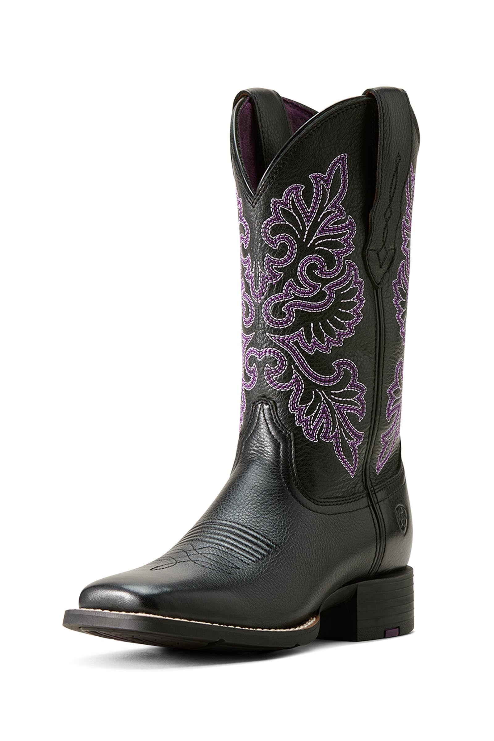 Ariat Round Up StretchFit bottes western pour femme Bottes d'équitation & chaps