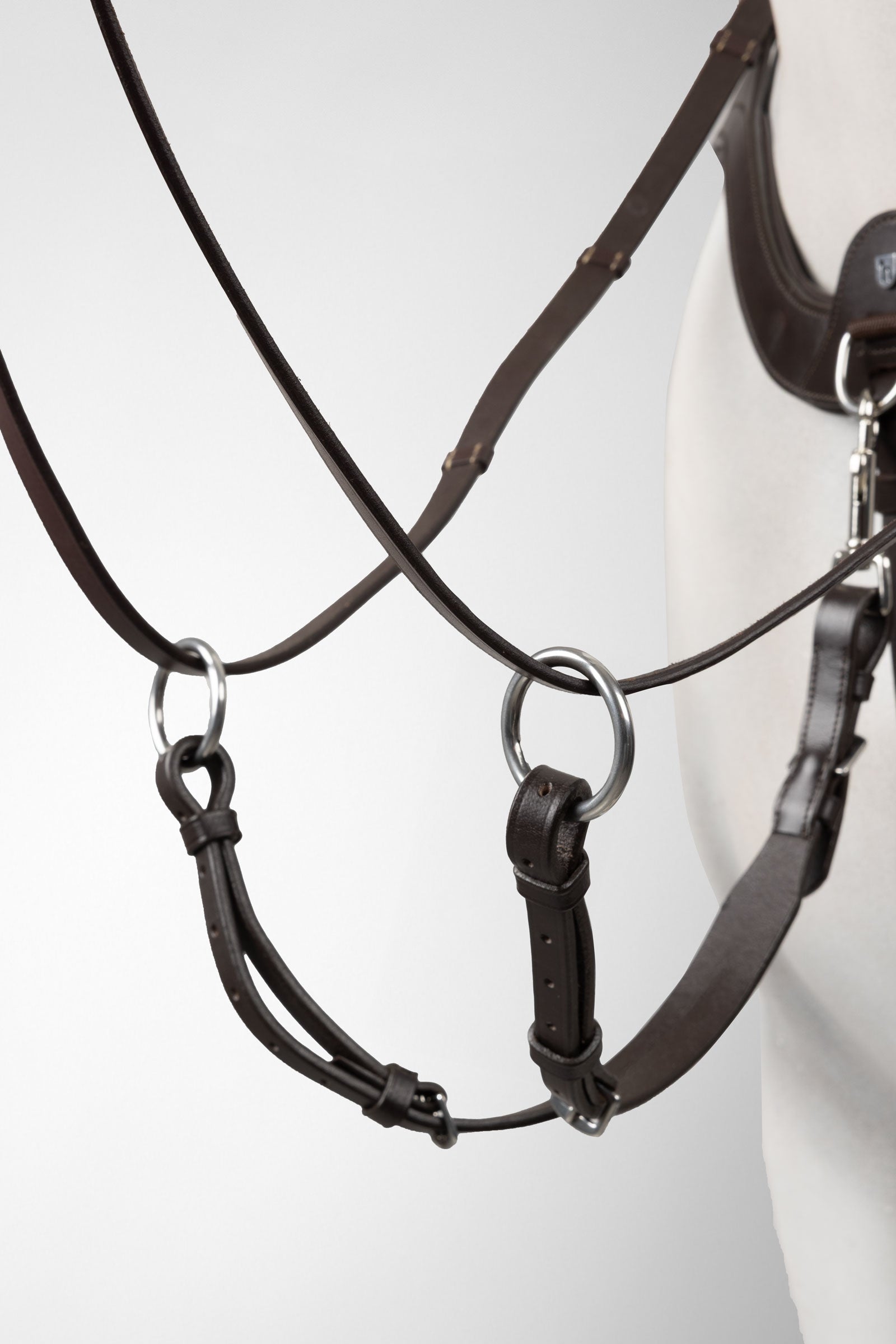 Horze Hampstead Leather Breastplate Bridles & Reins
