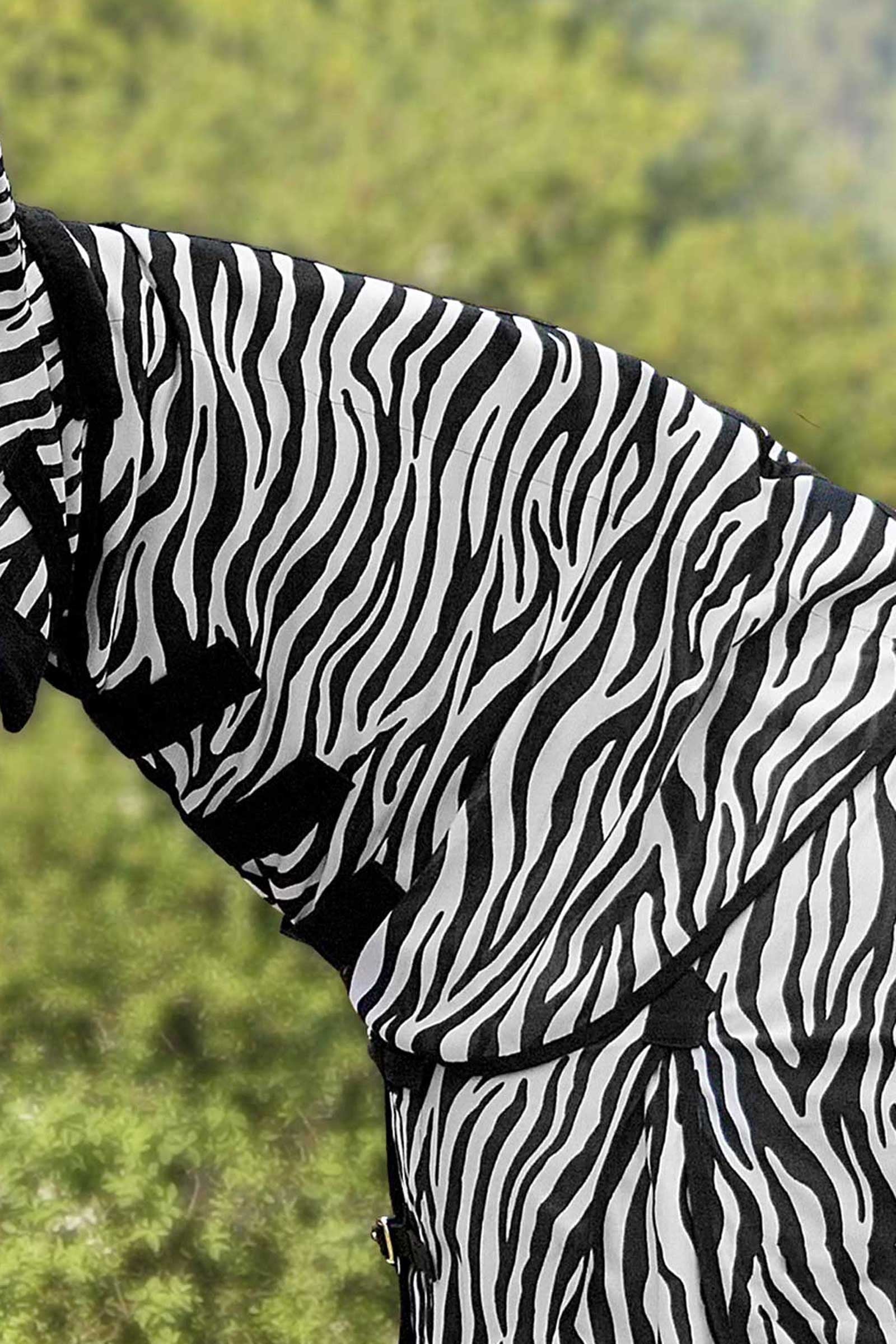 Waldhausen Zebra protège-cou anti-mouches Couvertures cheval