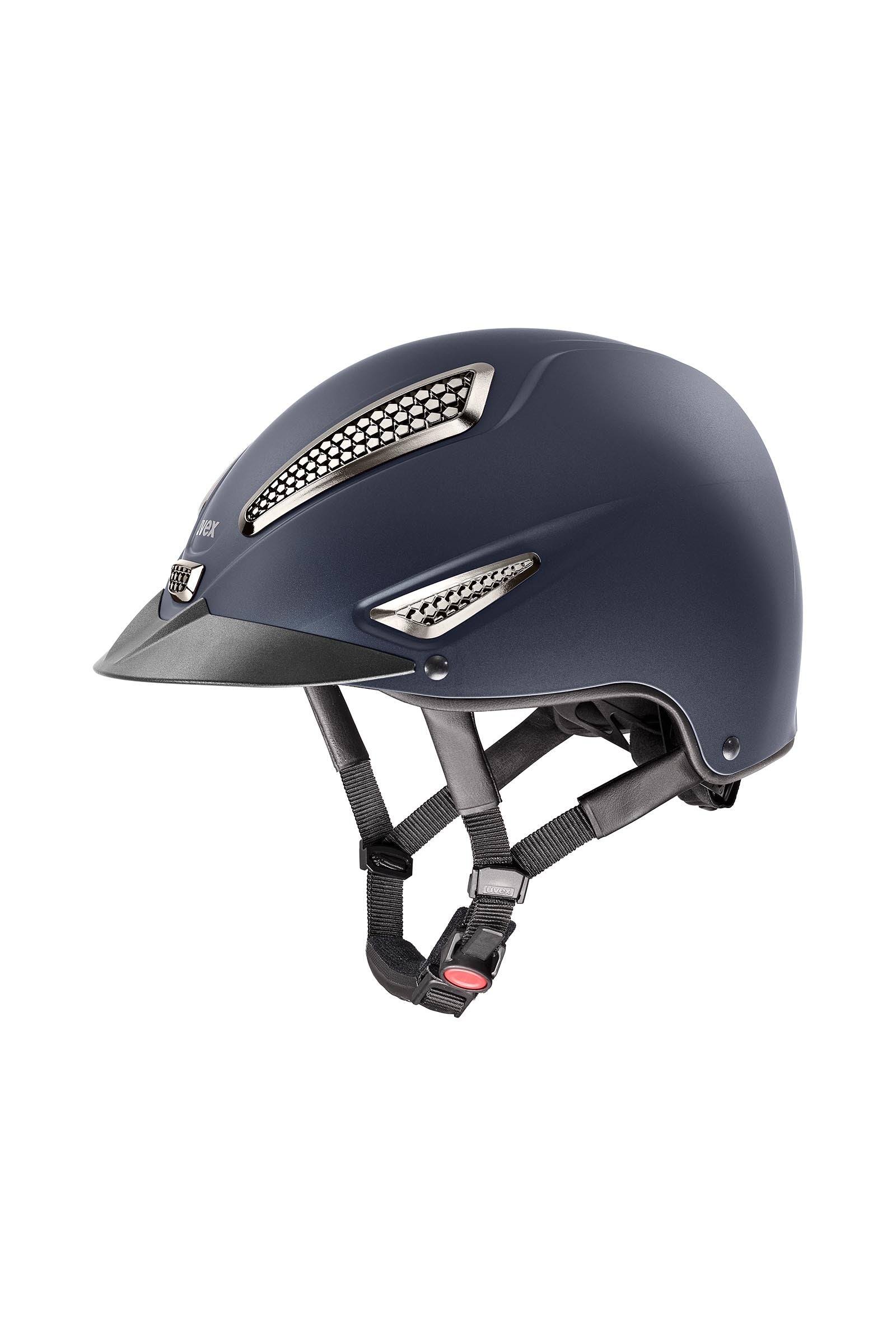 Uvex Perfexxion III Chrome Riding Helmet Safety Equipment