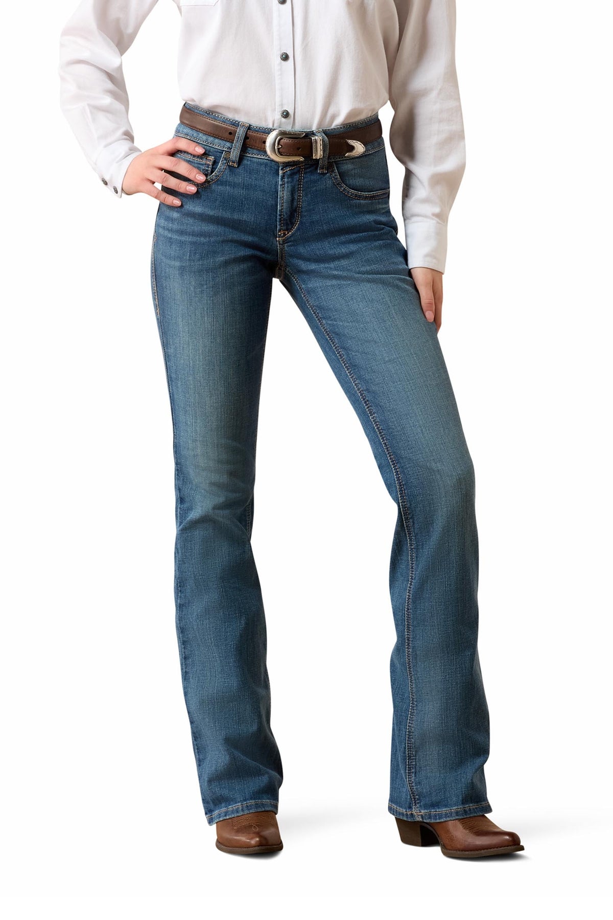 Ariat Femme Jean Maggie Boot Cut Perfect Rise Womens Breeches