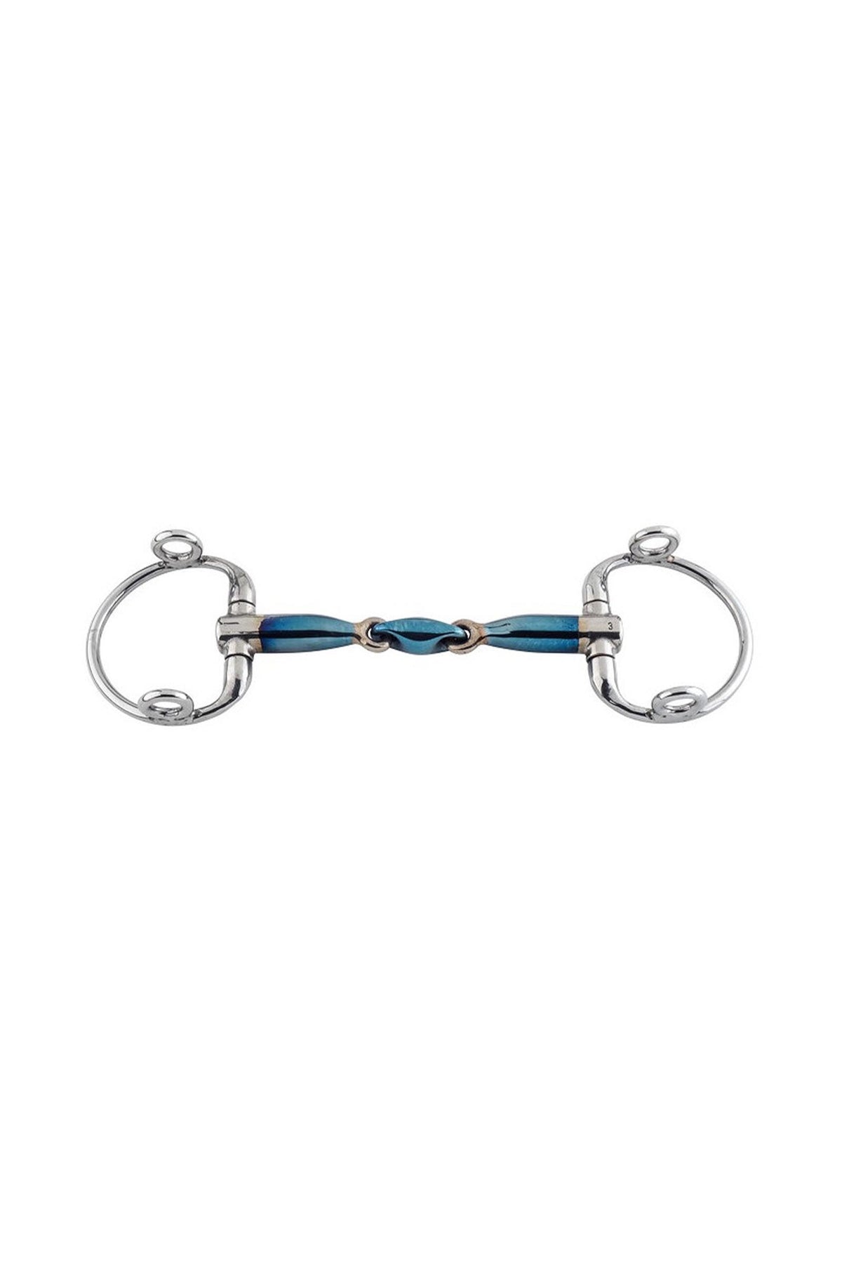 Trust Equestrian Sweet Iron Eggbutt Gag Eliptical-16 Mors